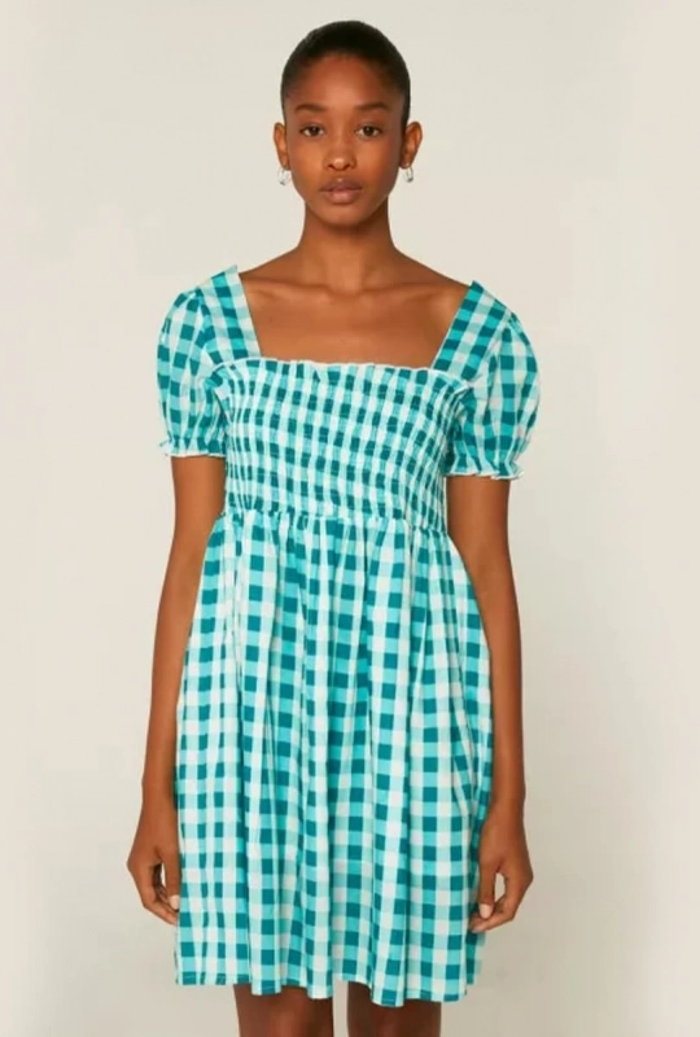 Robe Compania Fantastica Gingham Blue-Exclusivité web