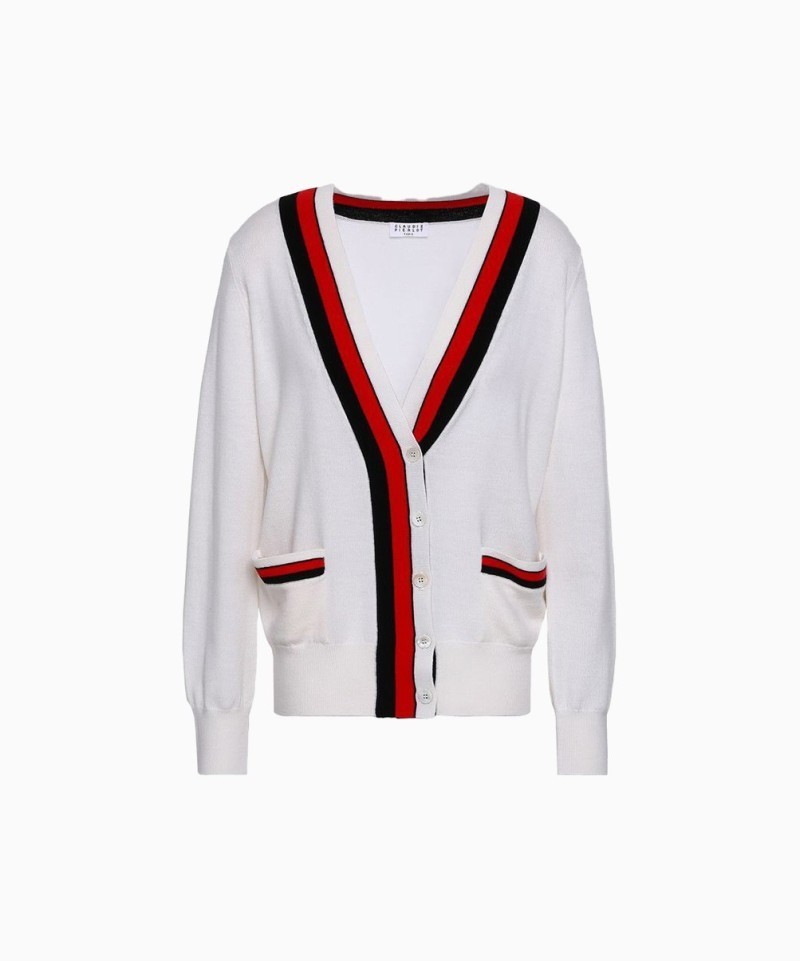 Cardigan Claudie Pierlot Macedo Blanc