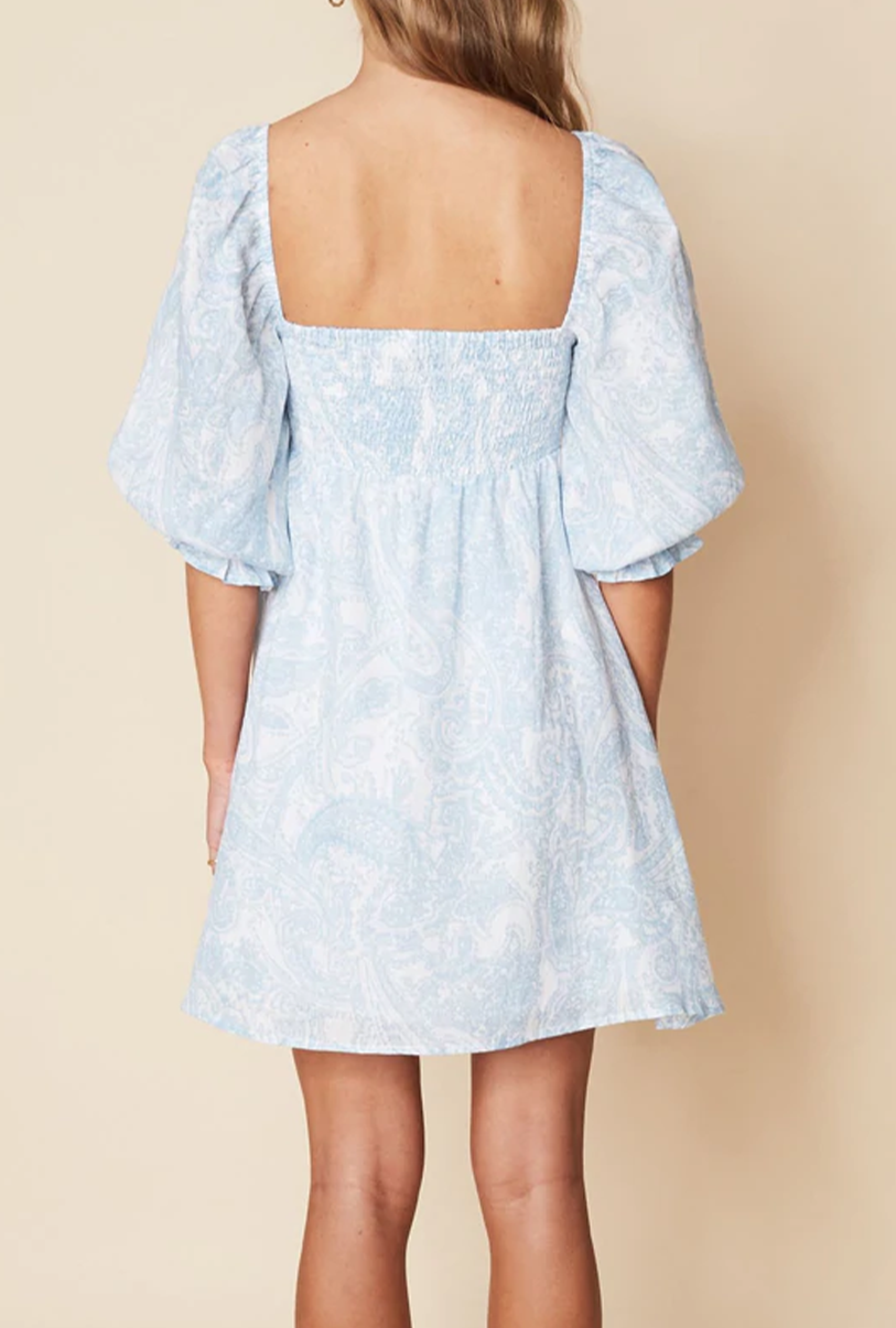 Robe Calista Bleue