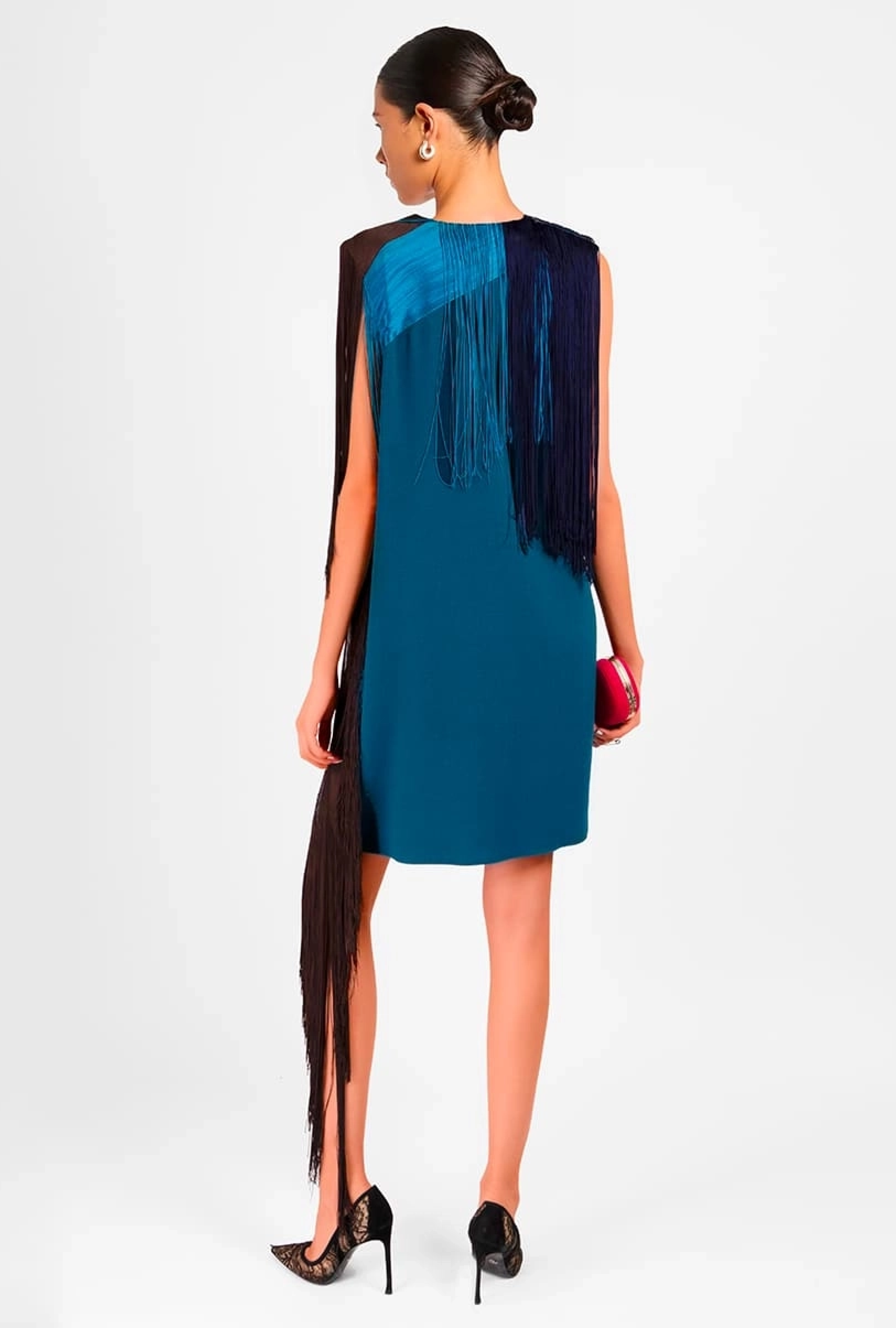 Robe longues franges