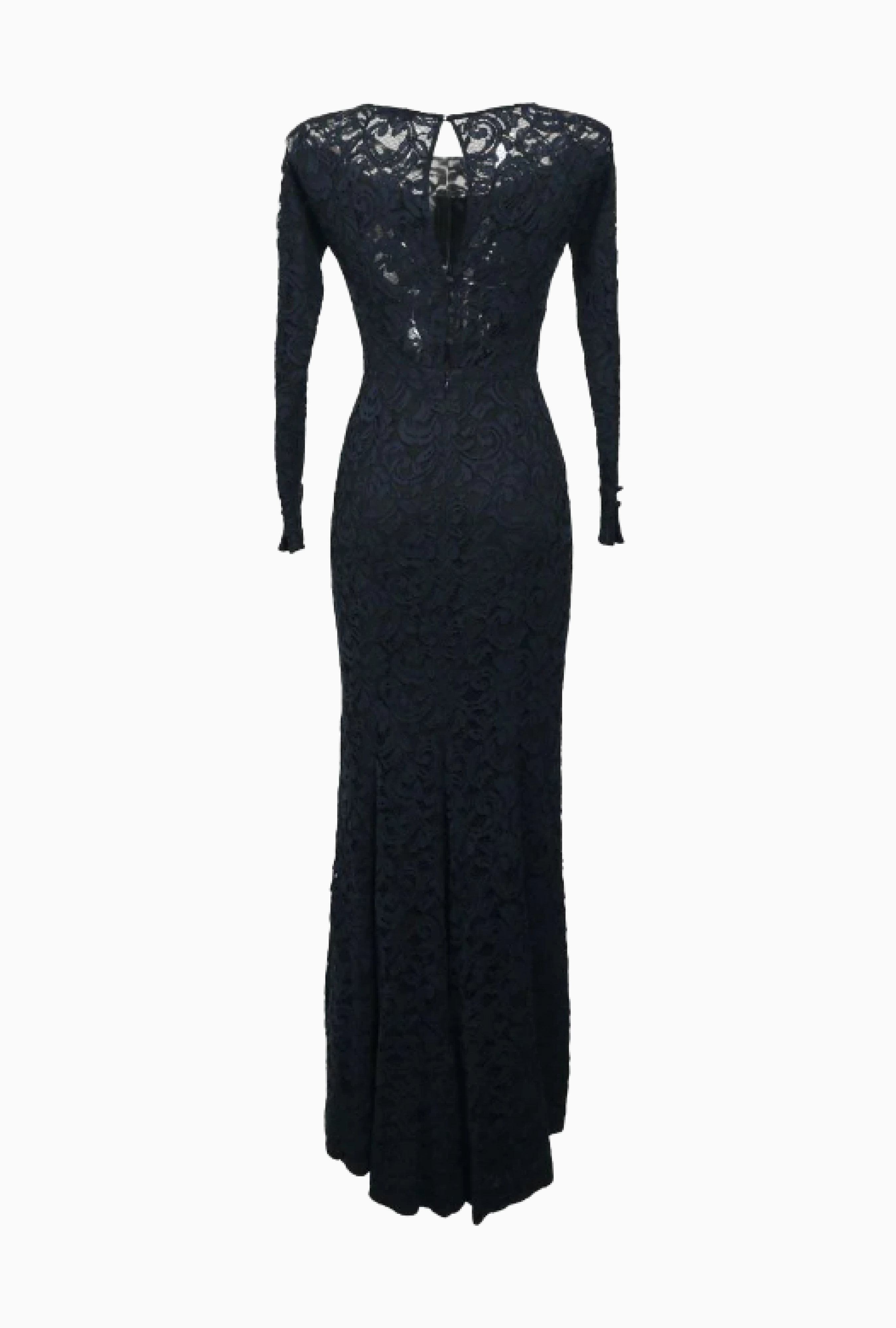 Robe Bustier Dentelle Indigo