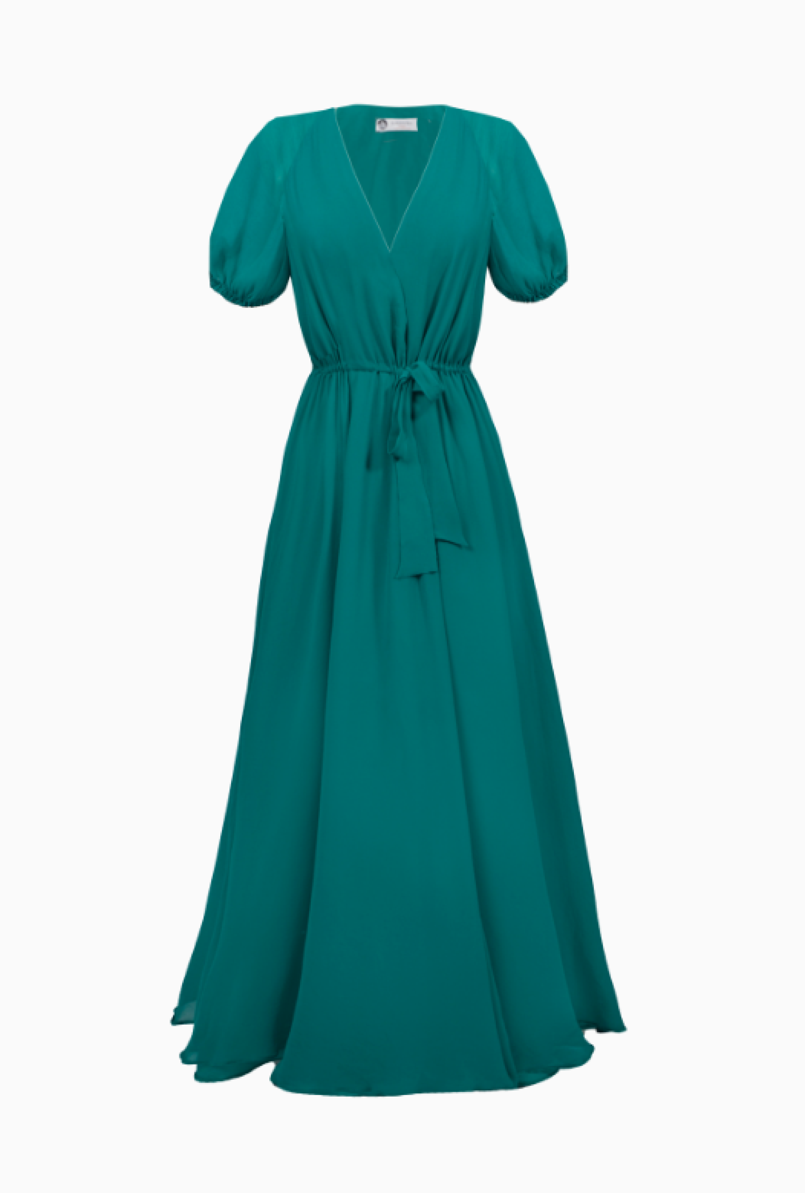 Robe portefeuille verte