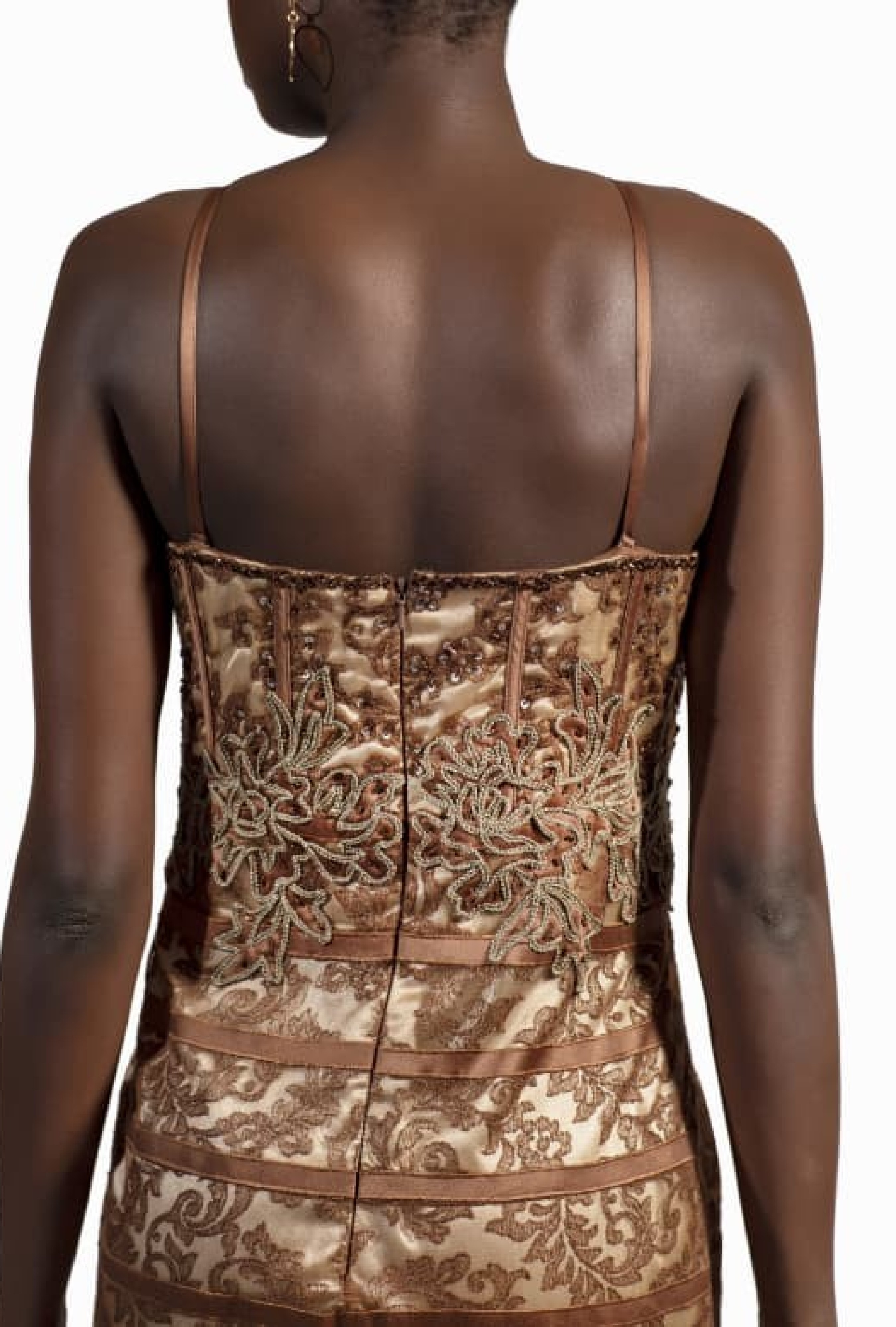 Robe Bustier Brodé- Exclusivité web