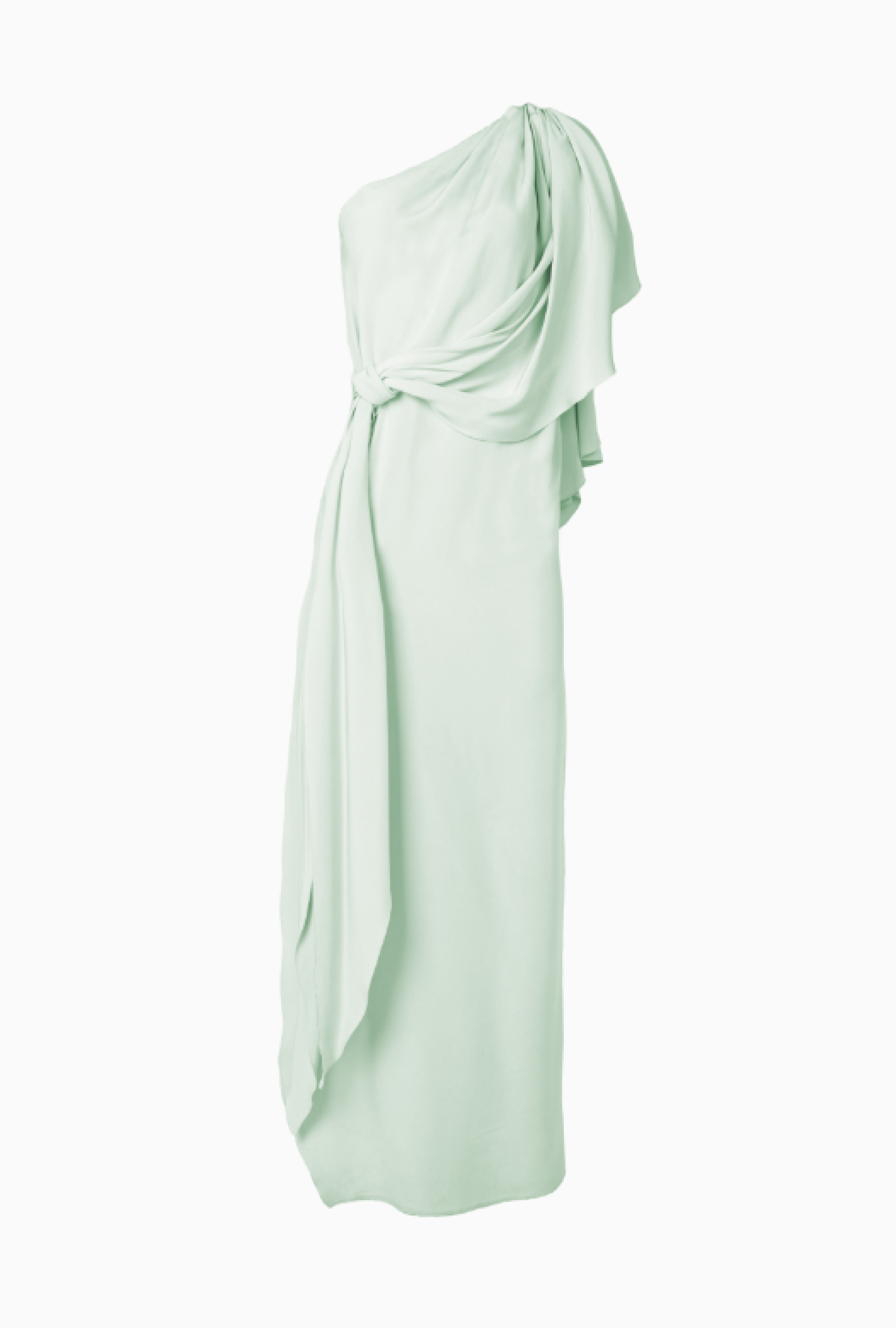 Robe Asymétrique Vert d'eau