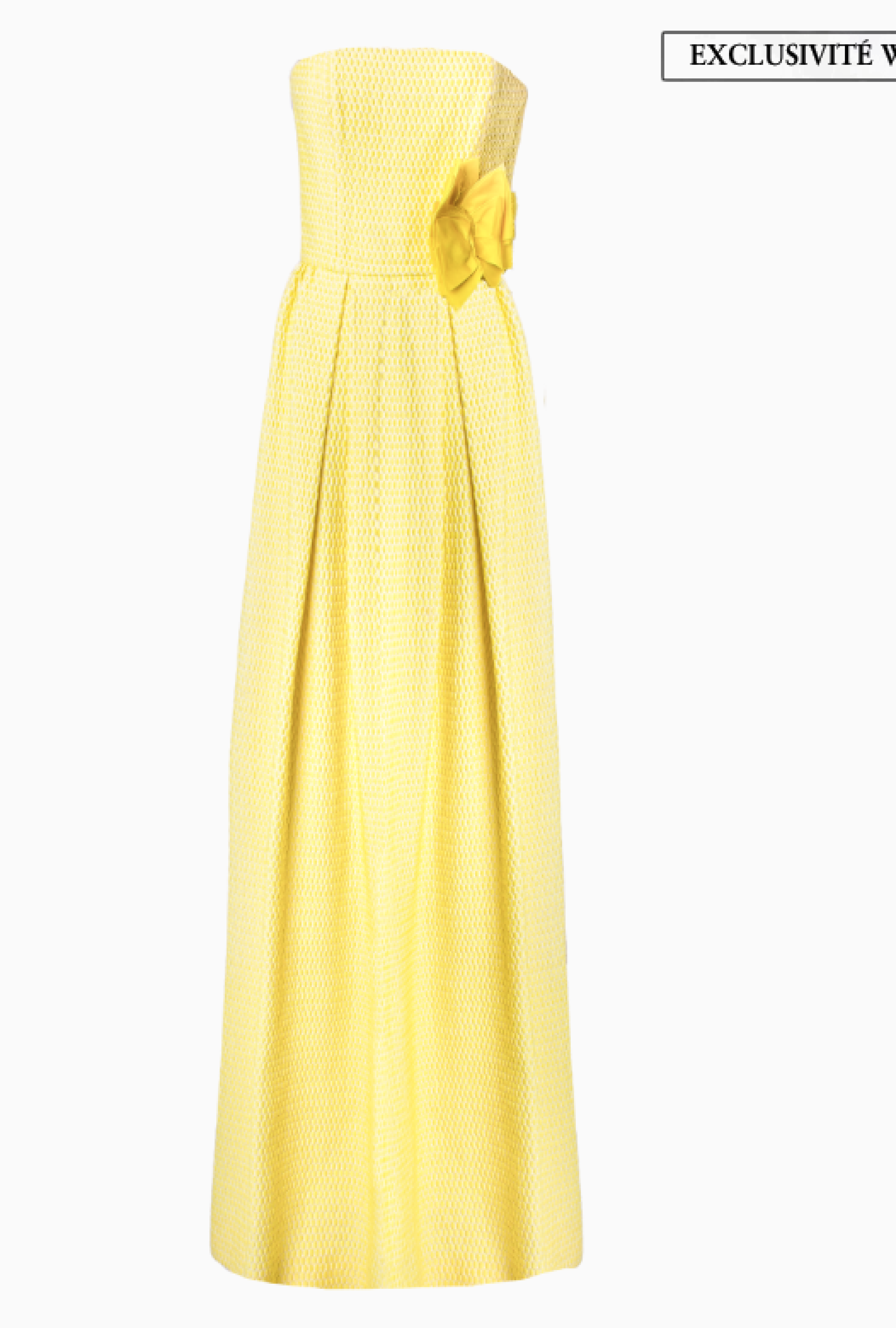 Robe Bustier Gauffré