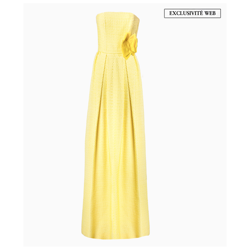 Robe Bustier Gauffré