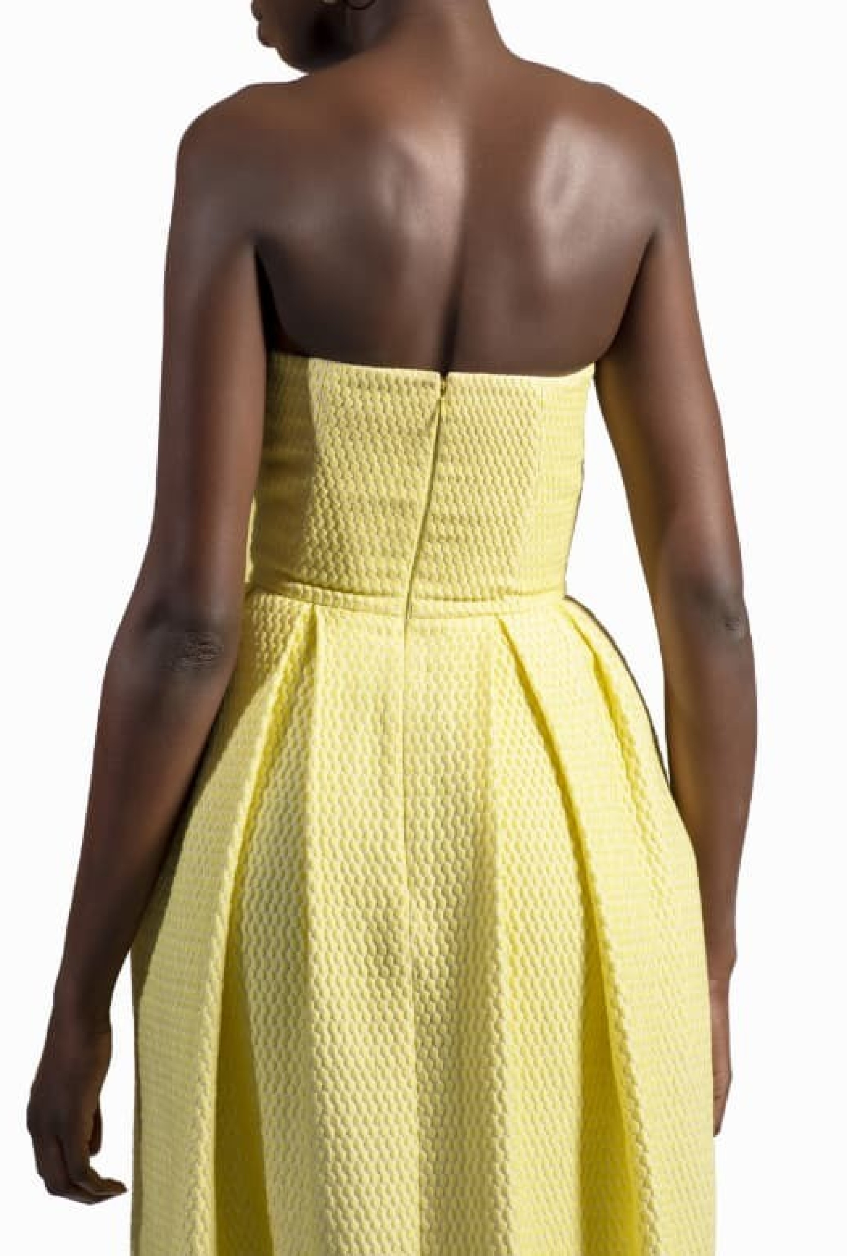 Robe Bustier Gauffré