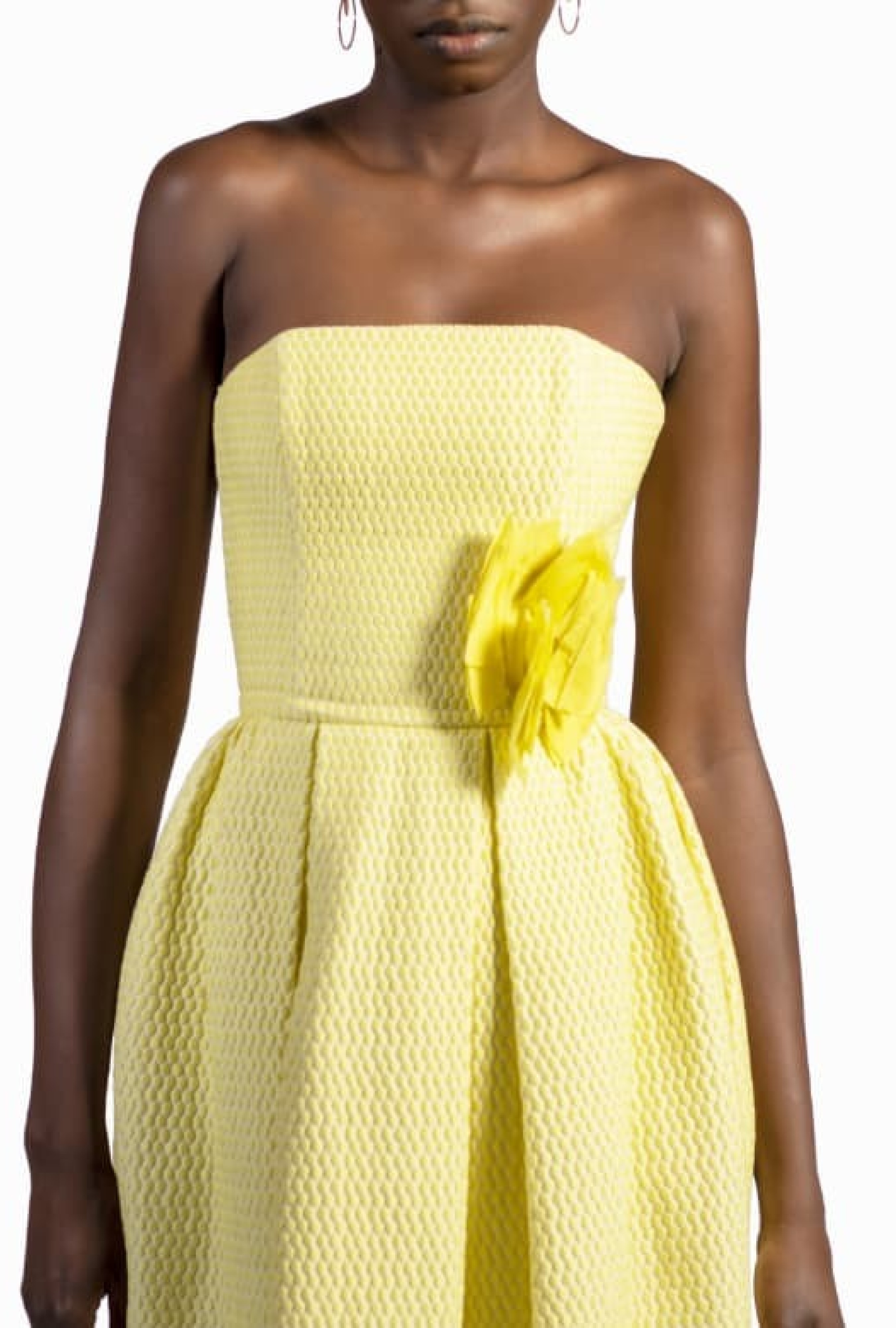 Robe Bustier Gauffré