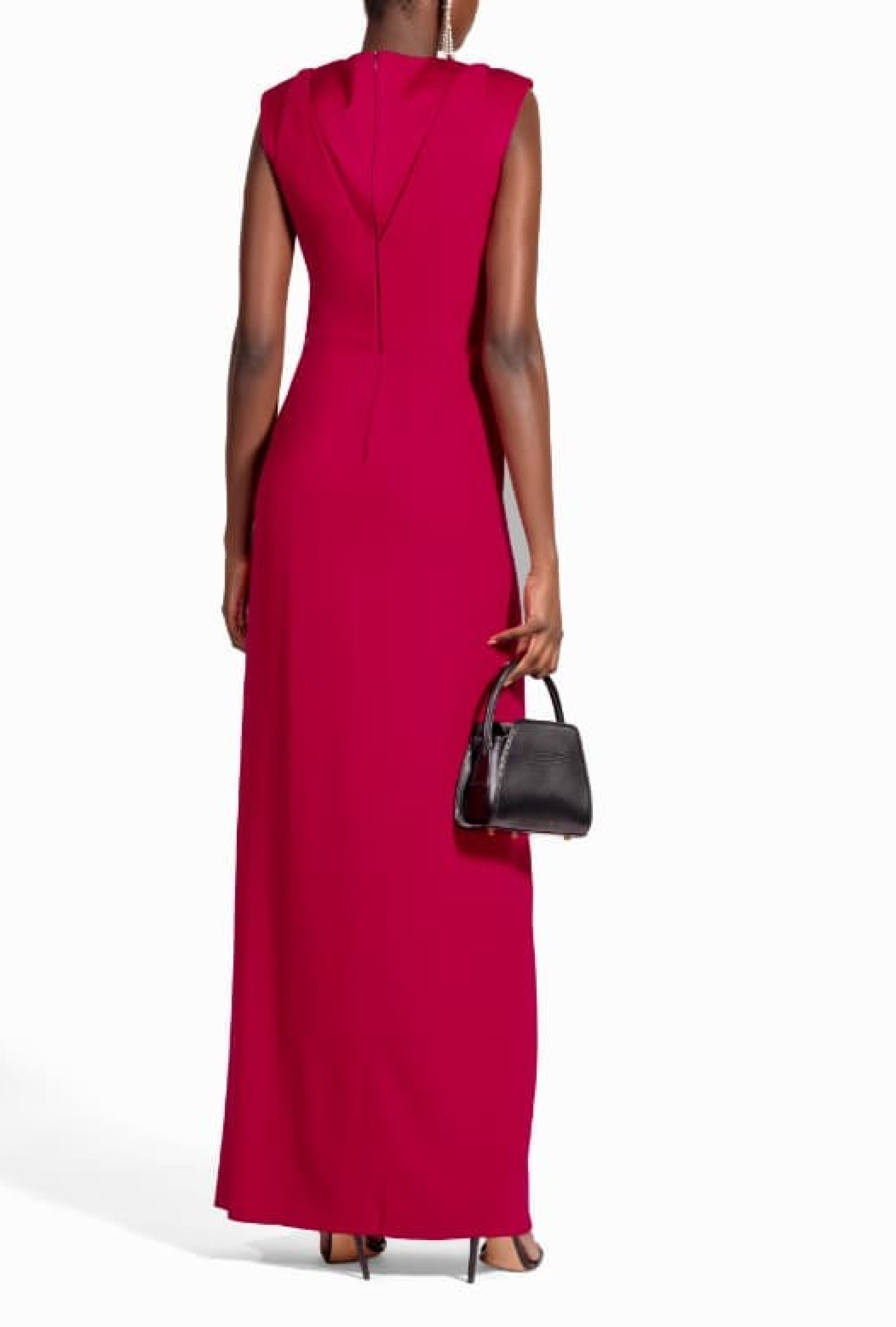 Robe Fourreau Fuschia