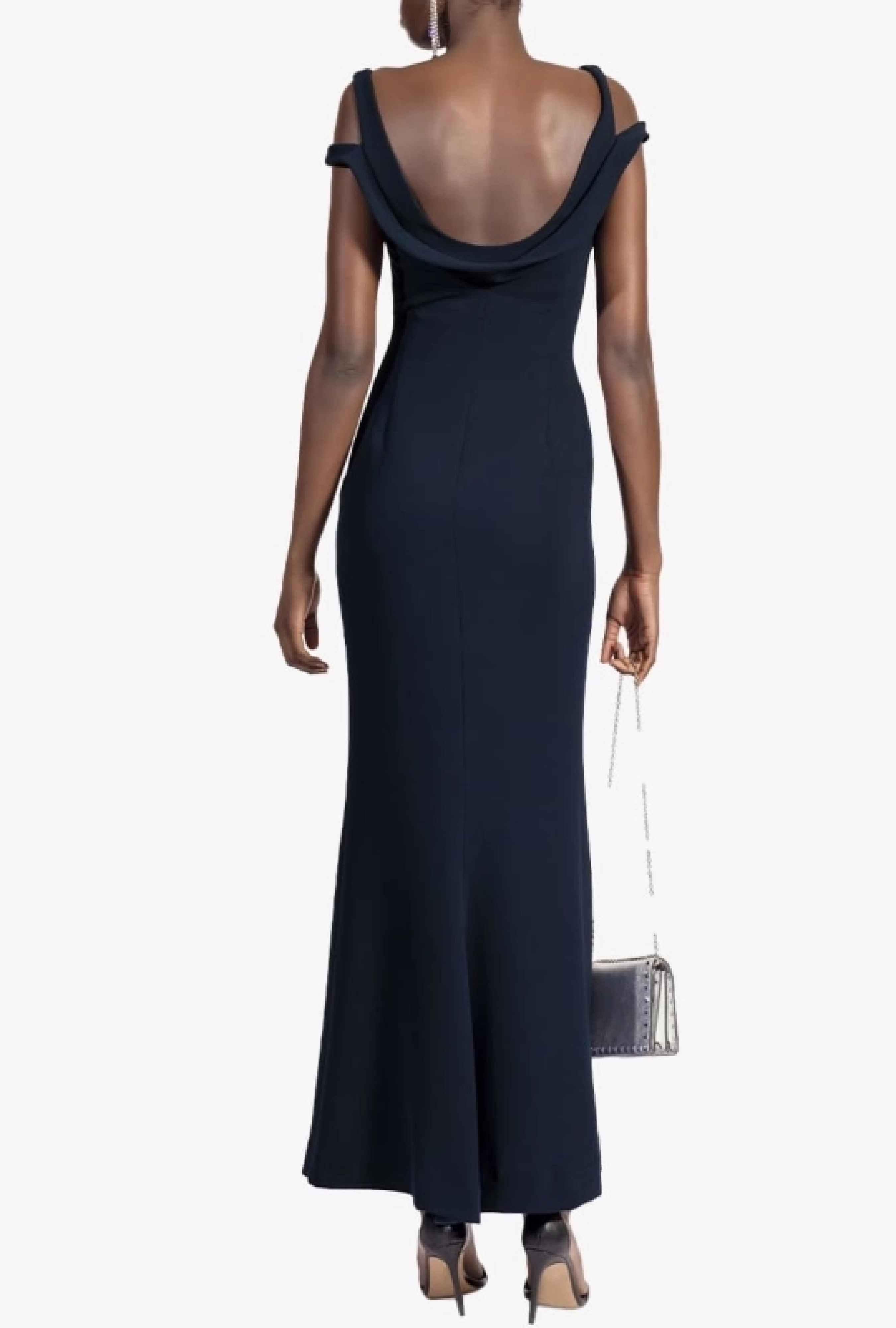 Robe Sirène Bleu Marine