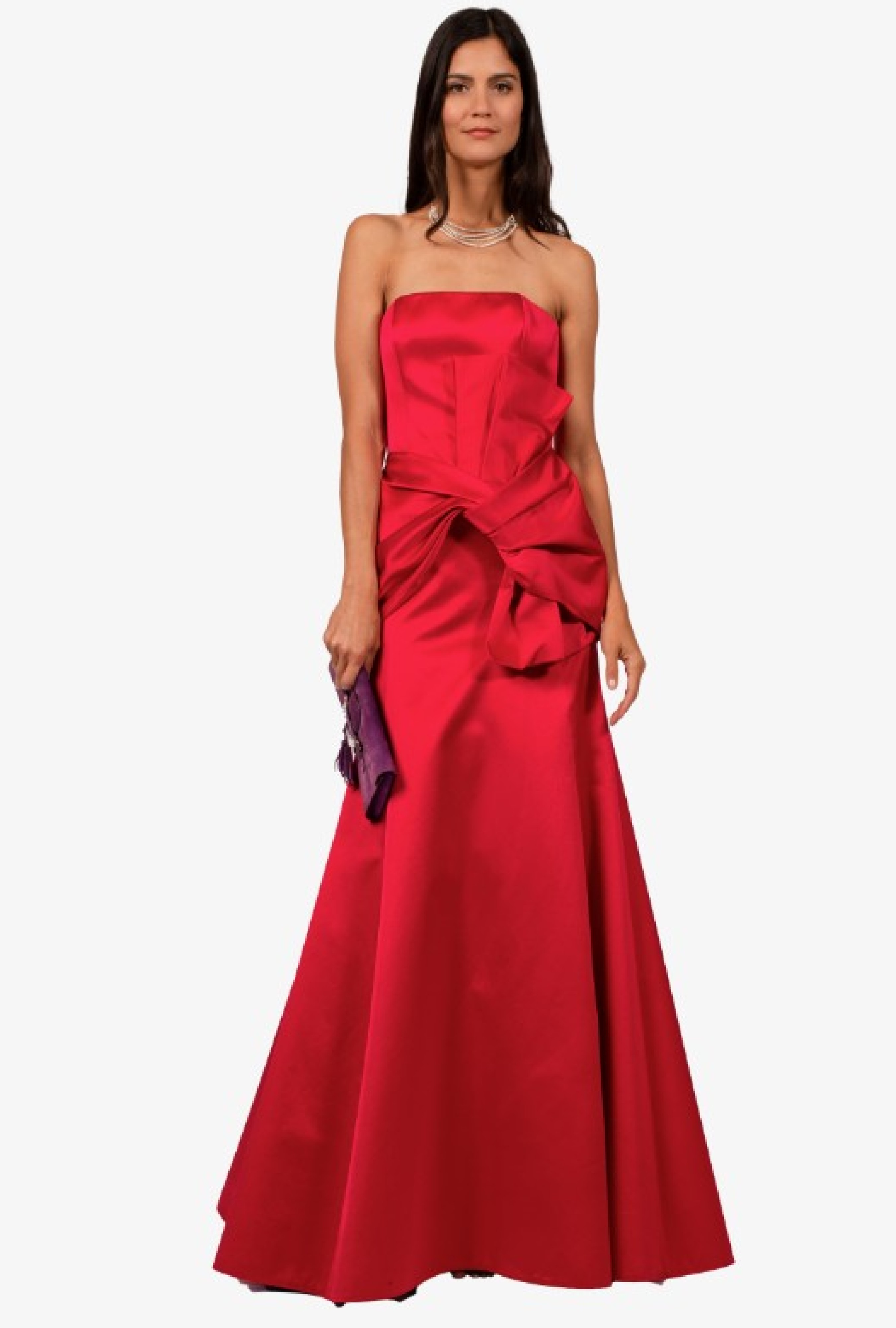 Robe Bustier Fuschia