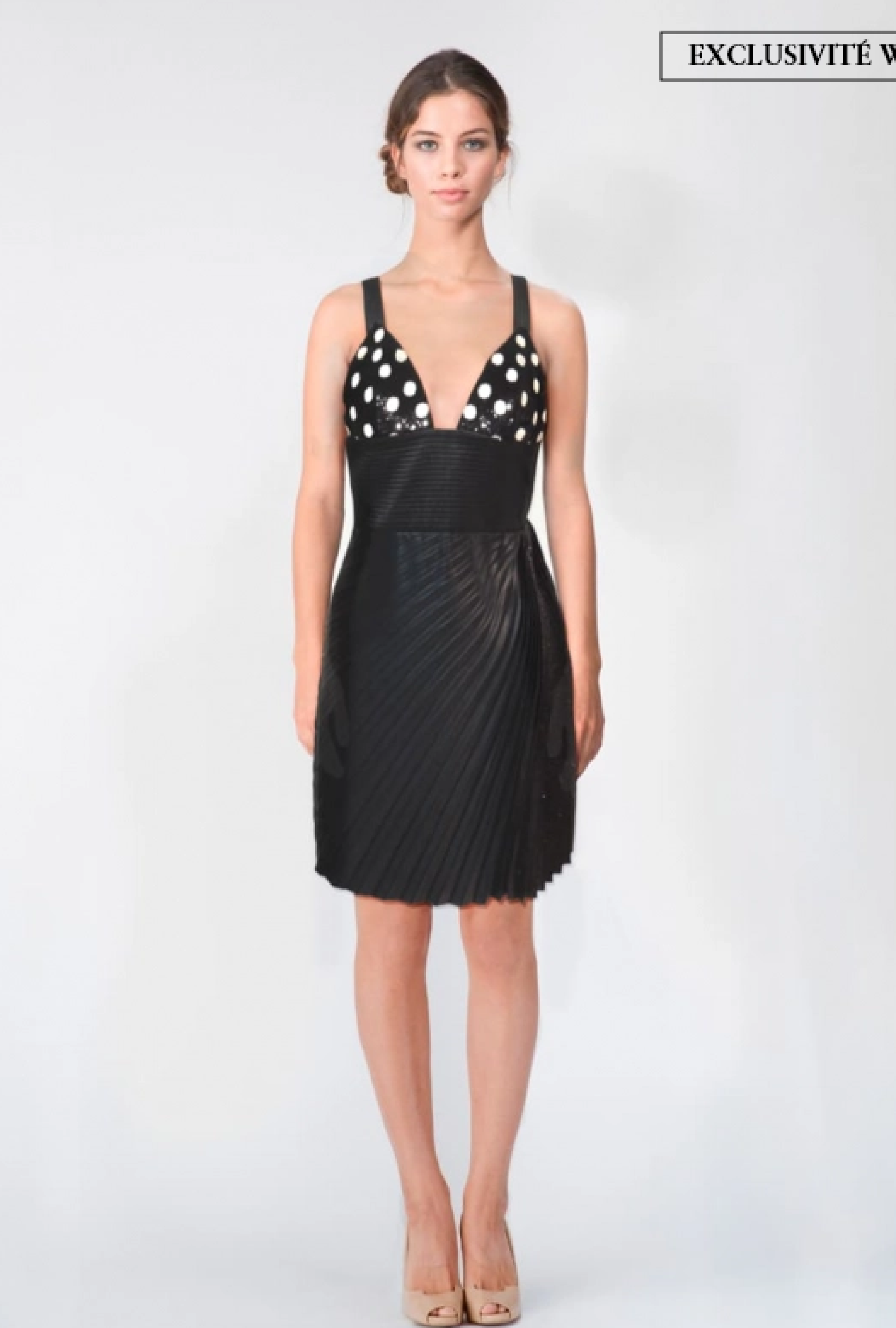 Robe Triangle Sequin