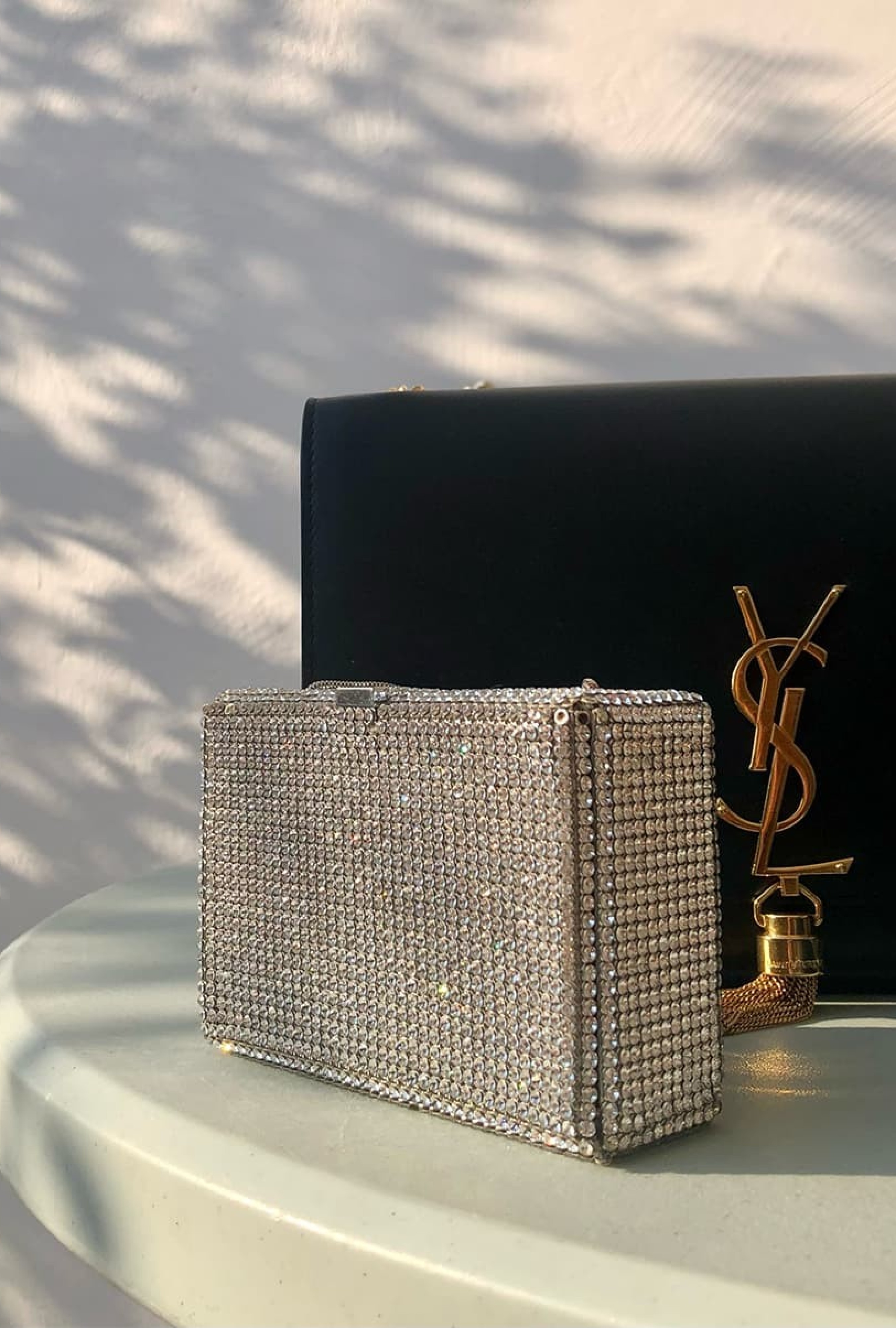 Sac Strass Argent