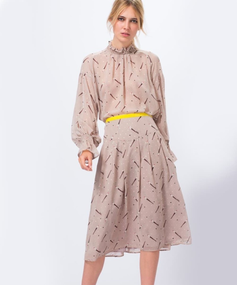 Jupe Muveil Imprimée