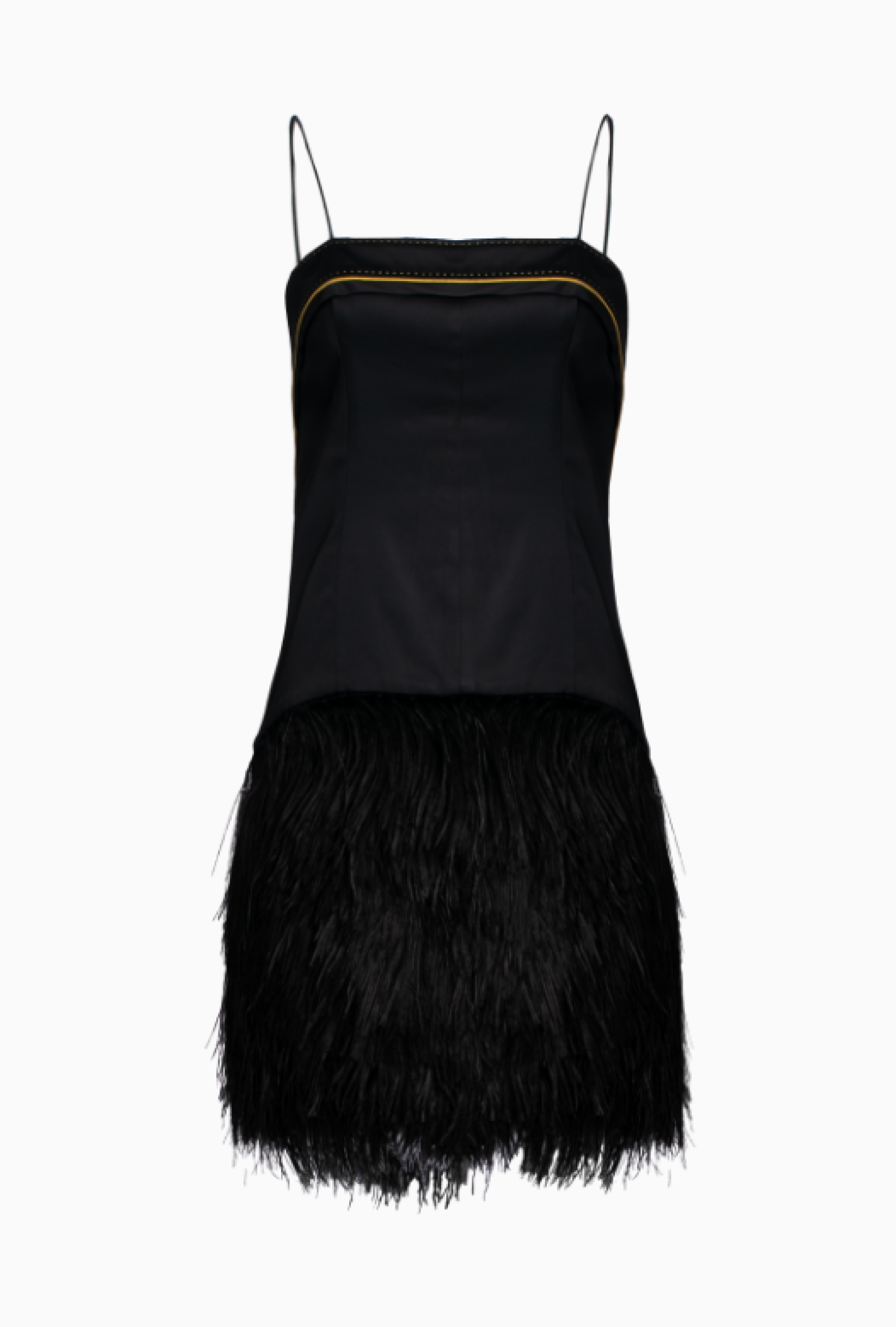 Robe Mousseline Plumes