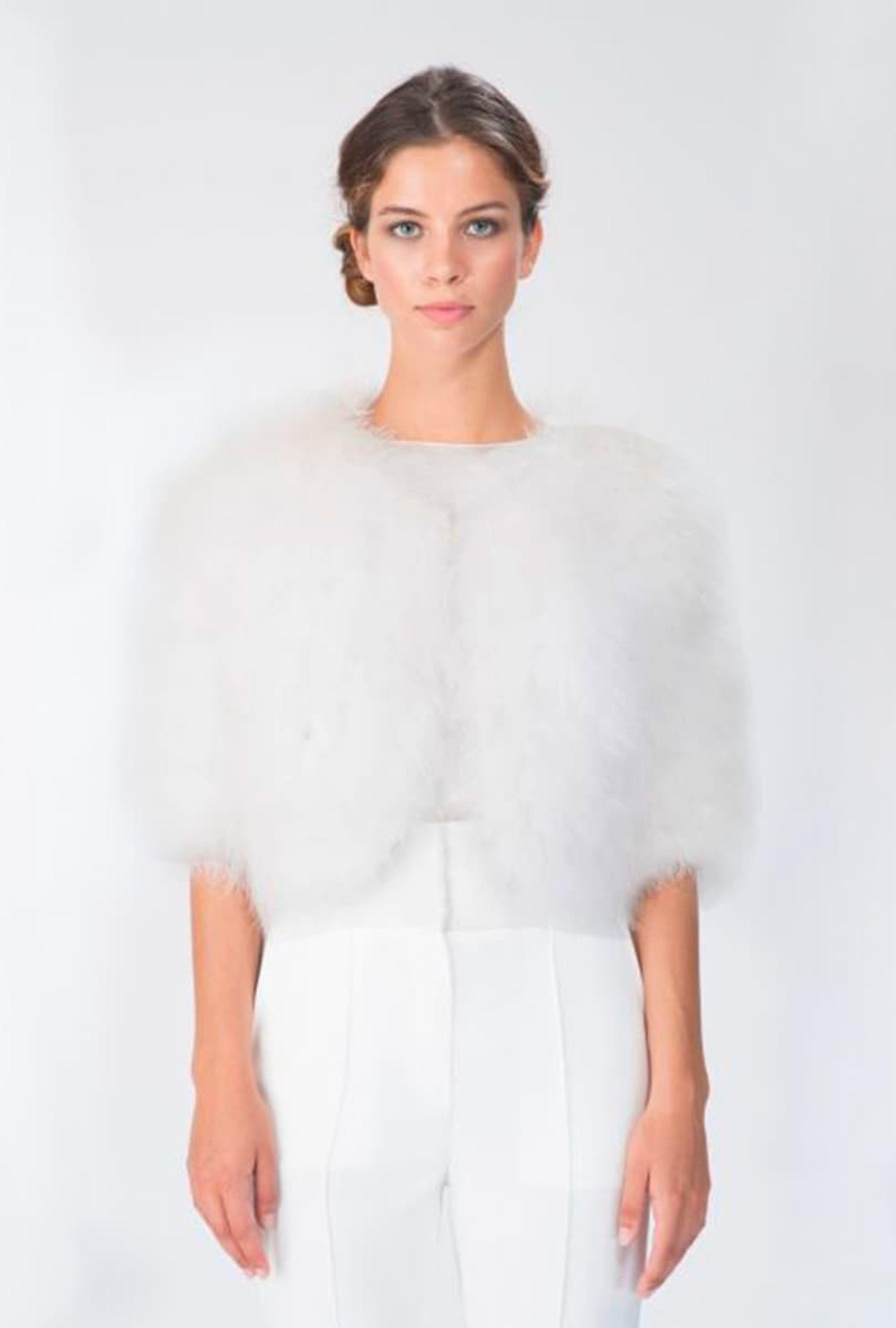 Boléro Marabout Blanc