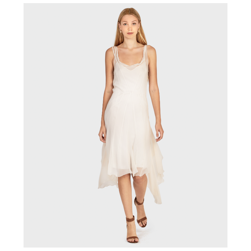 Robe Mousseline Blanche