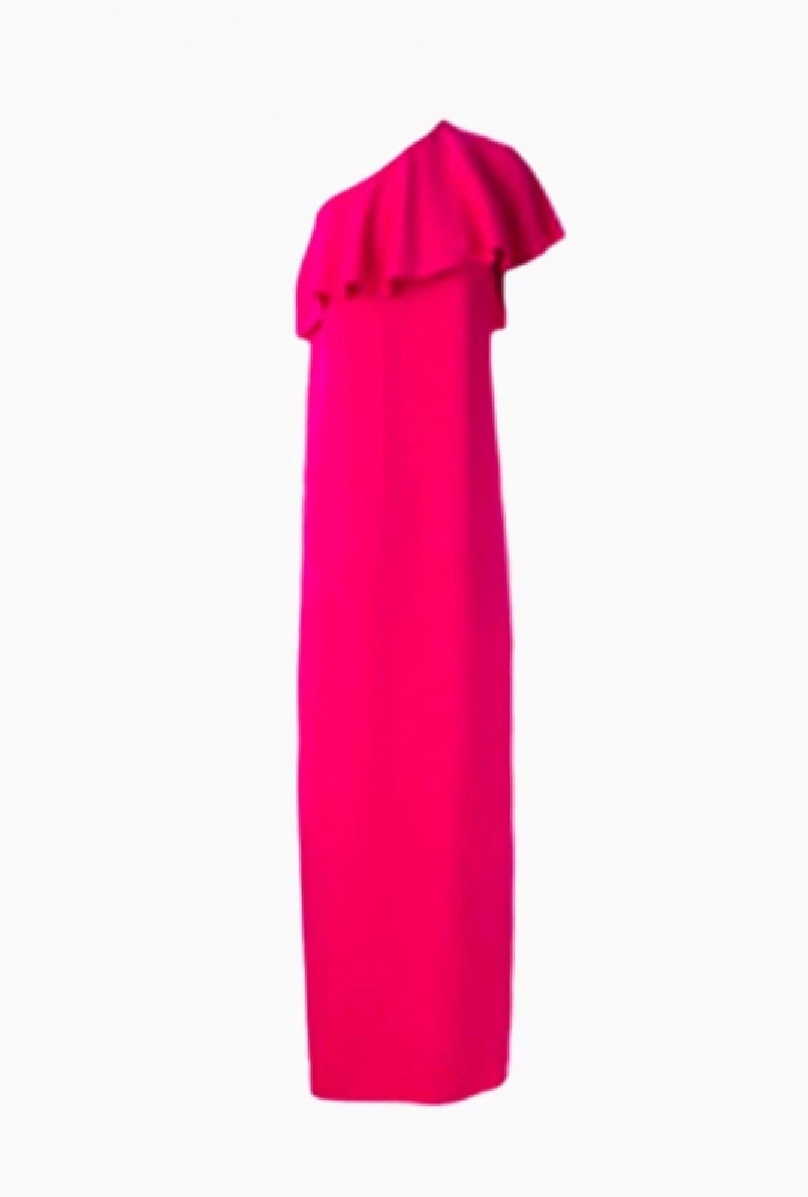 Robe Asymétrique Fuchsia