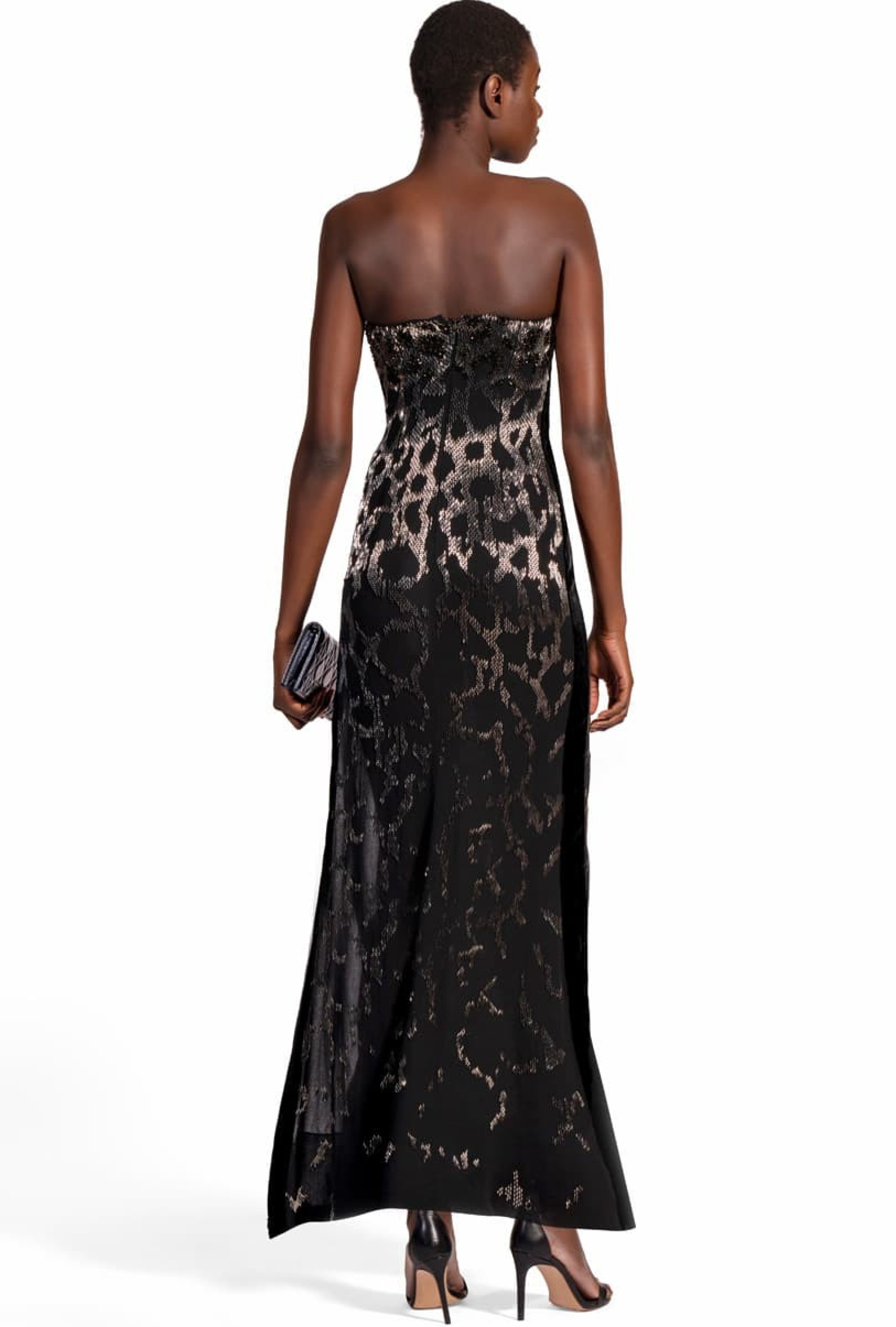 Robe Bustier Léopard