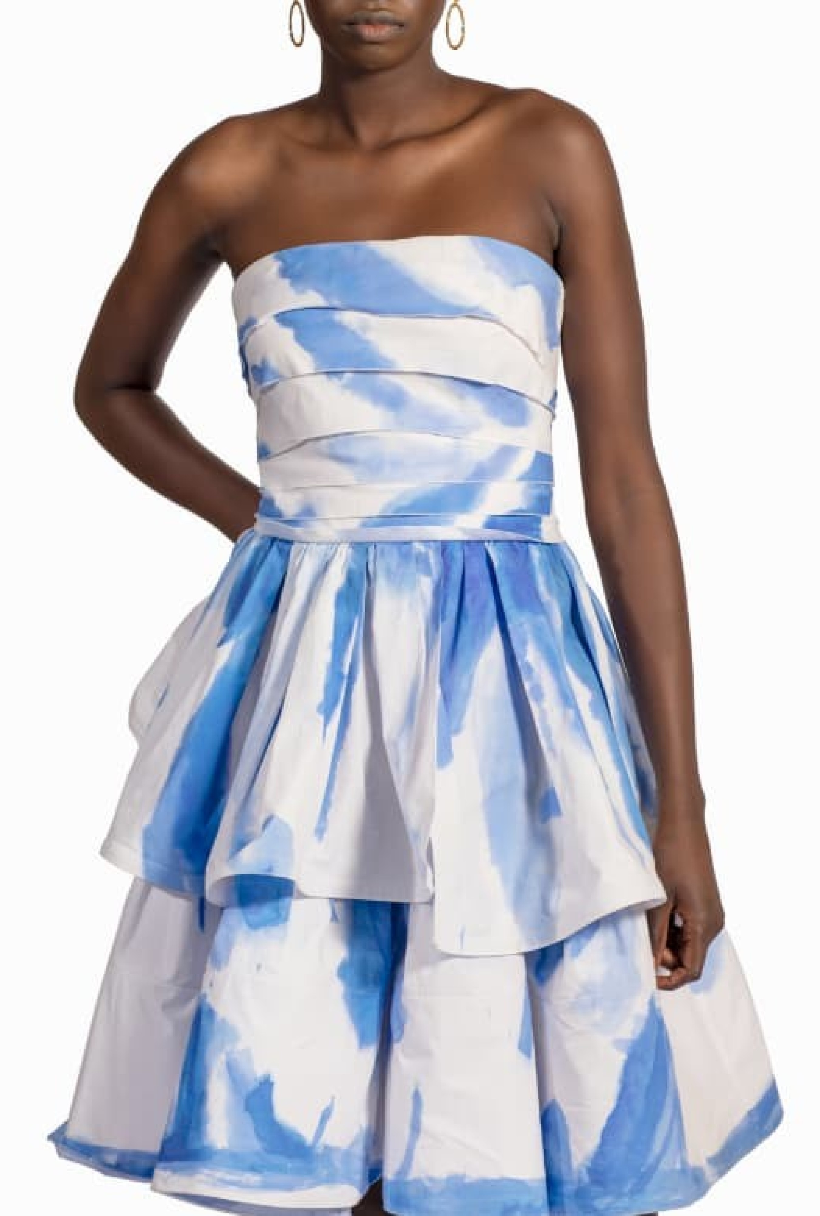 Robe Bustier Tie & Dye- Exclusivité web