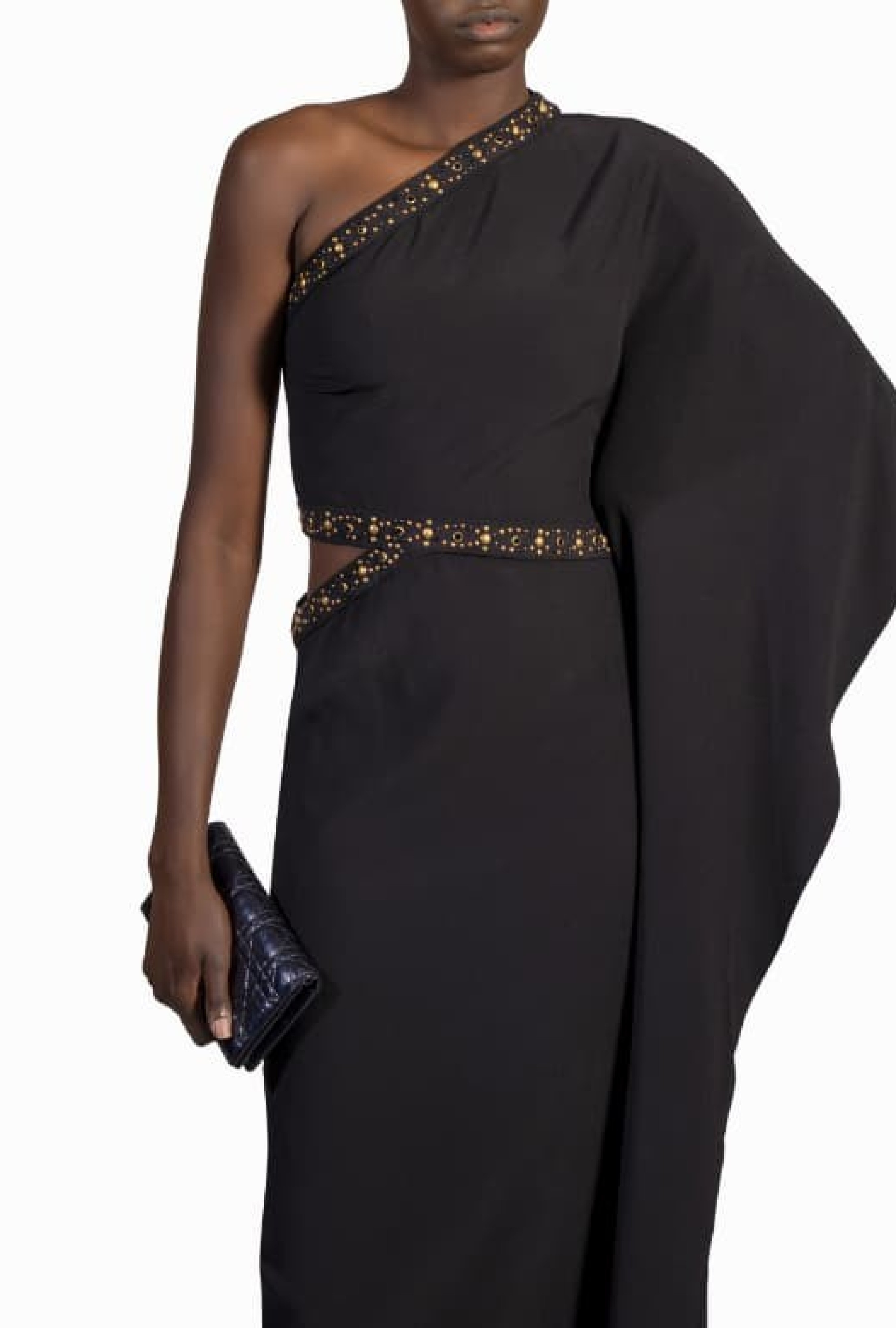 Robe Asymétrique Cloutée