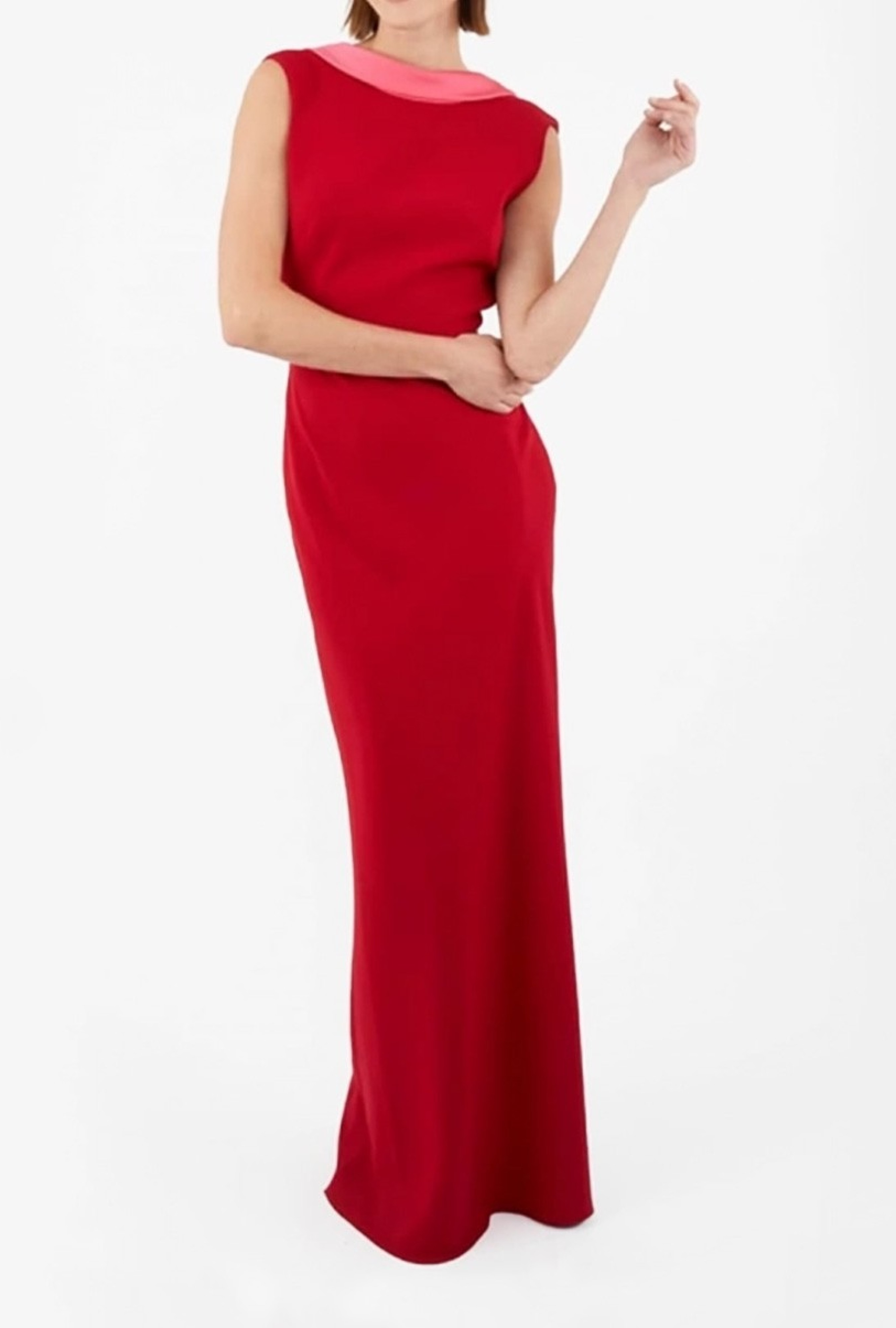 Robe Red Backless