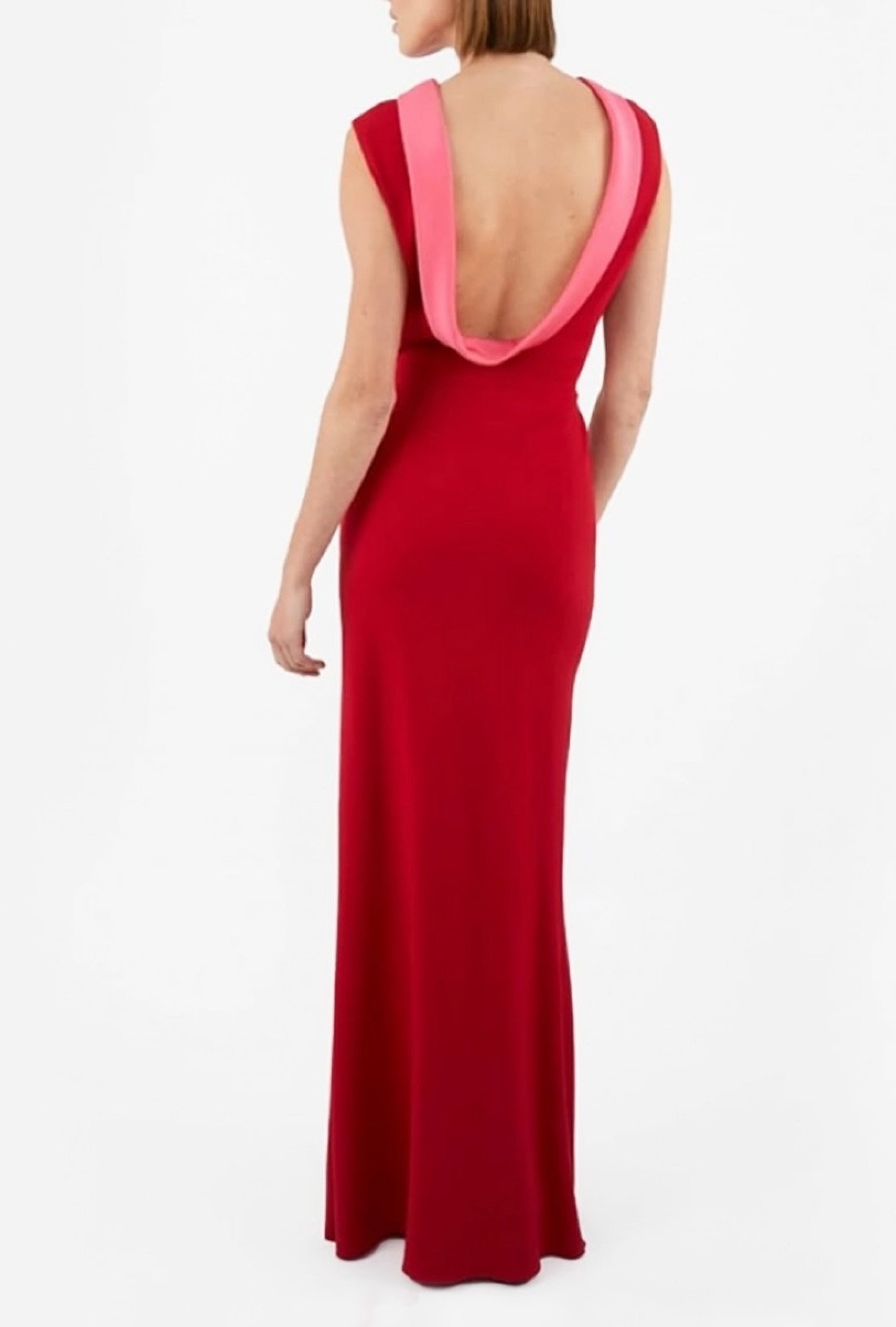 Robe Red Backless