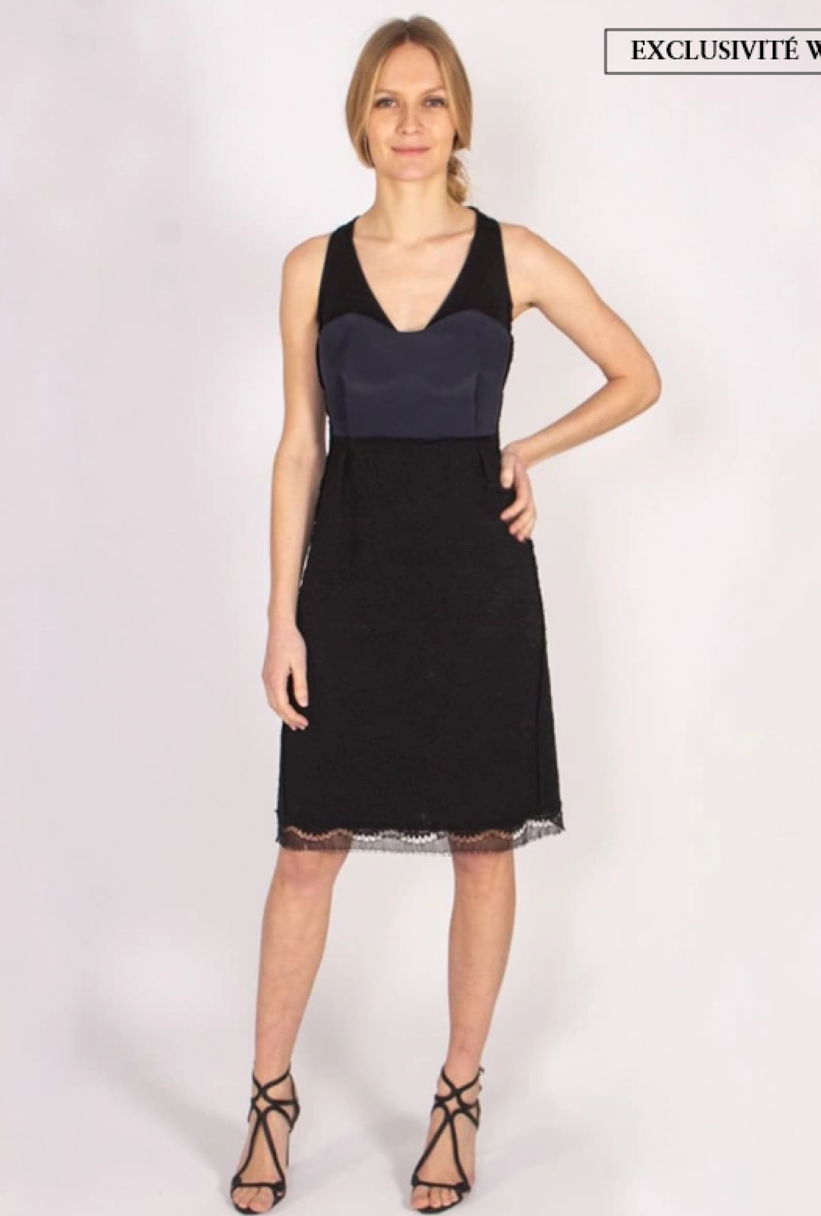 Robe Plastron Marine-Exclusivité web