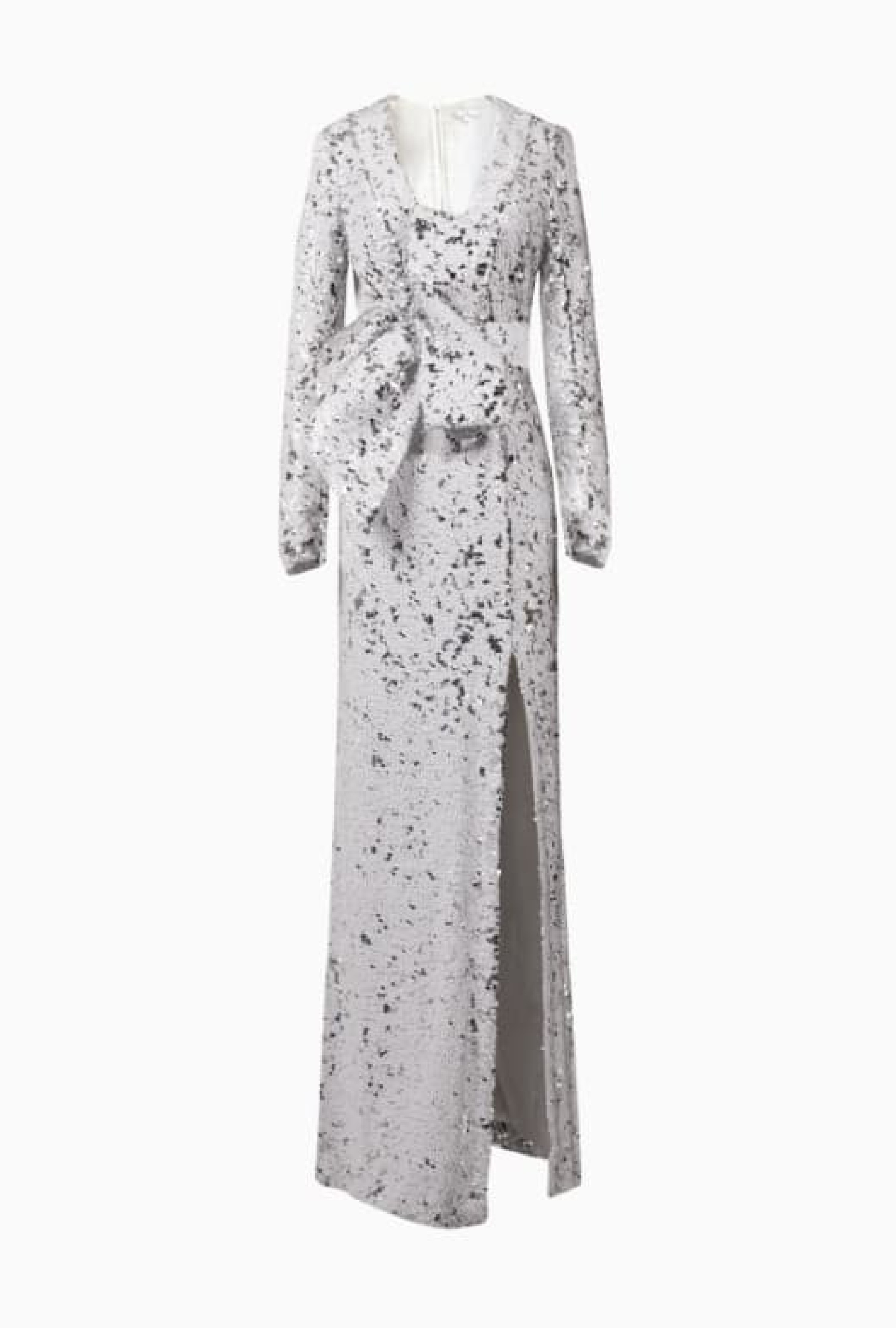 Robe Sequins Blancs