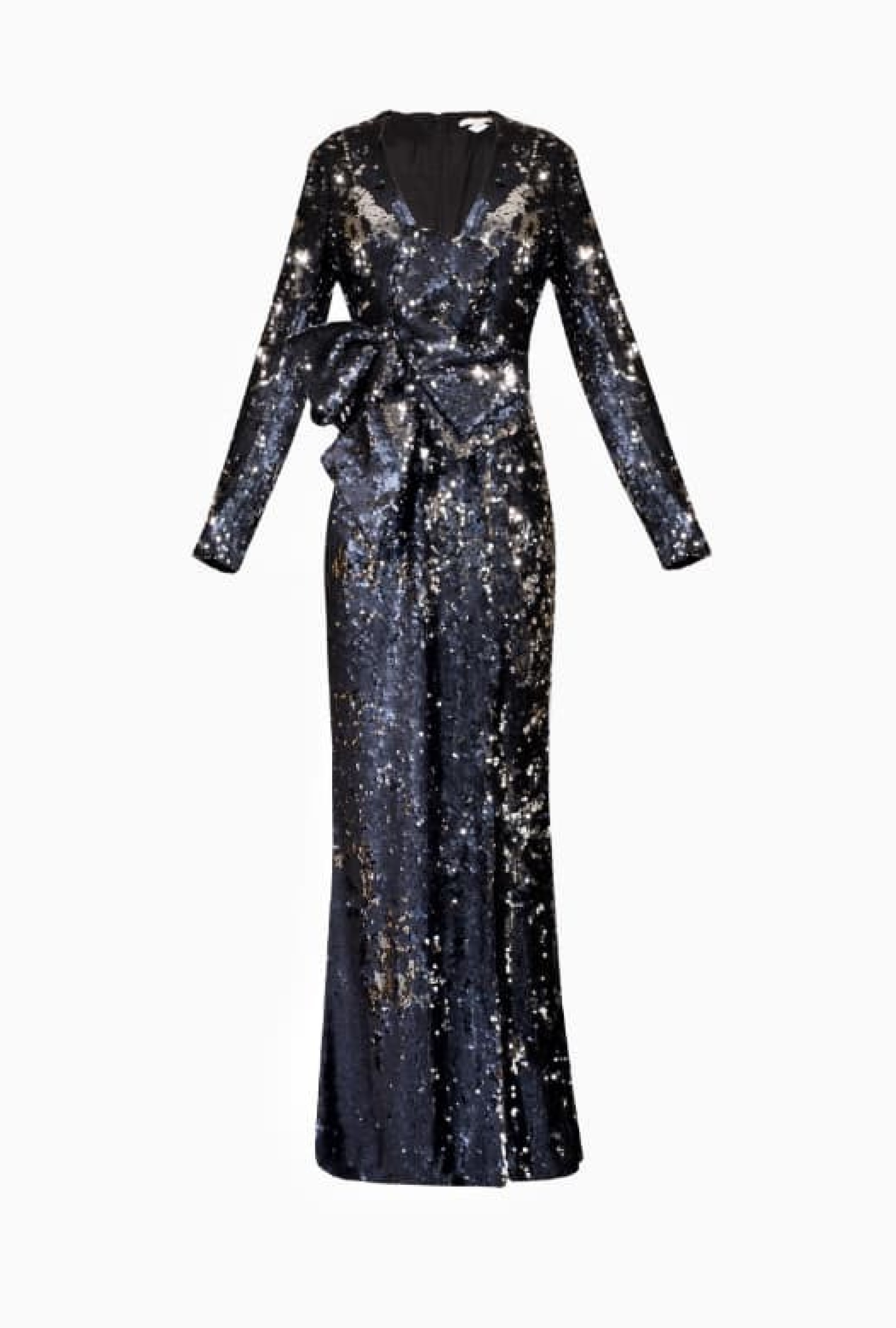 Robe Sequins Marine