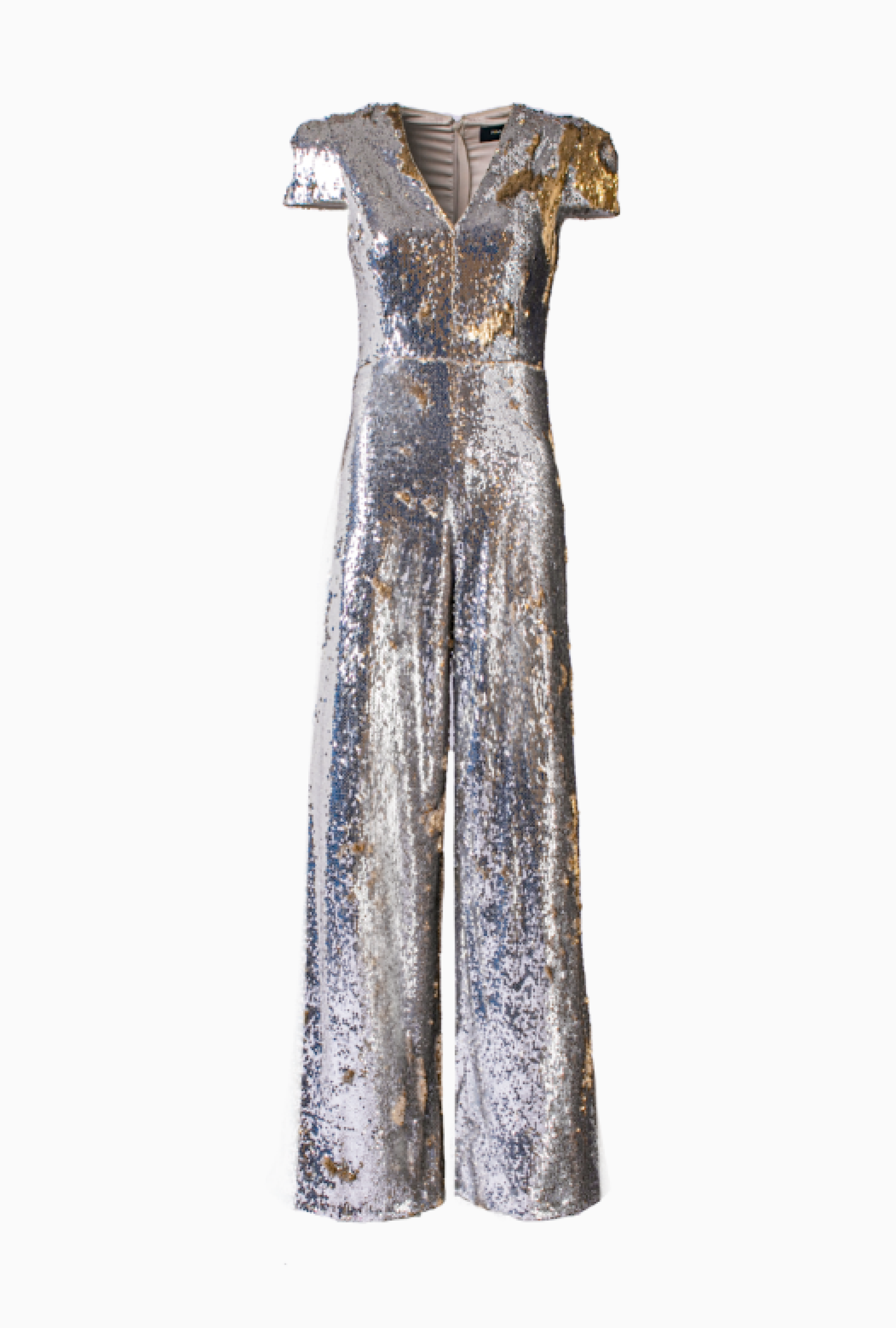 Combinaison Sequins Argentés