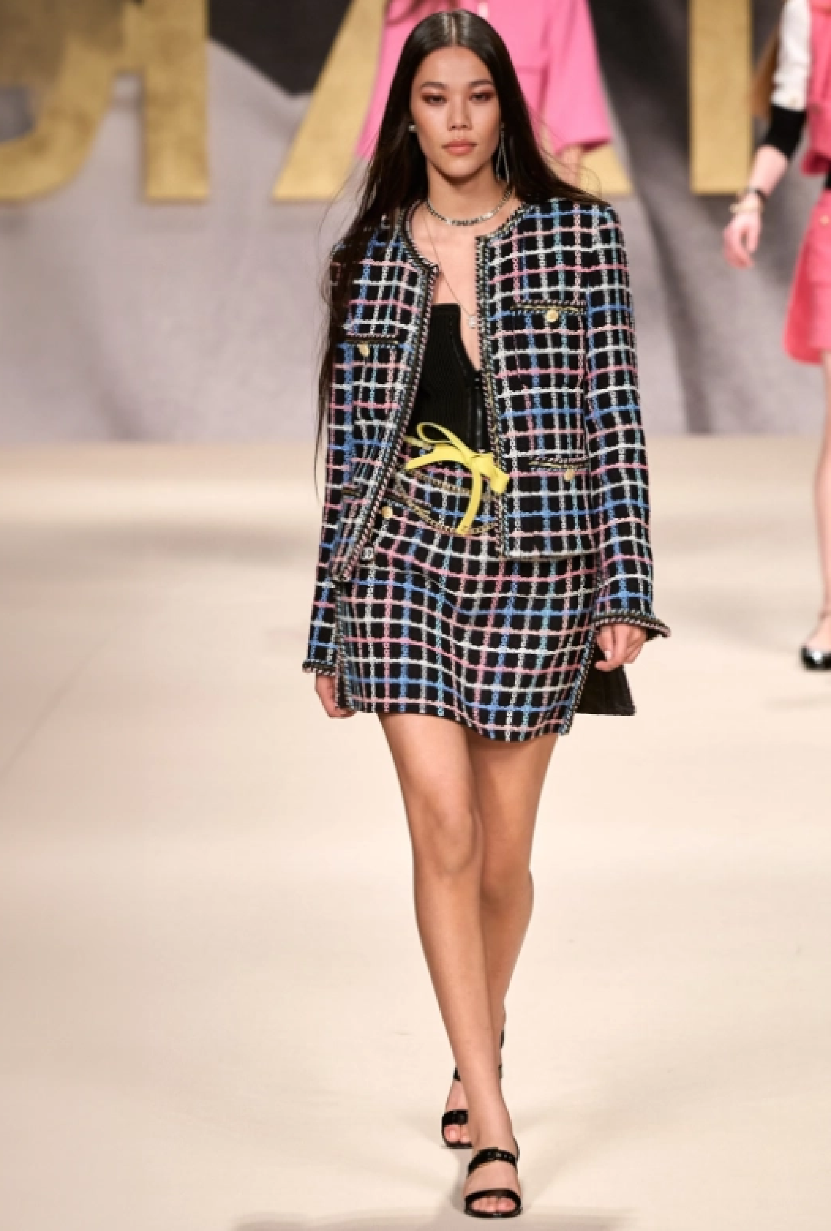 Veste Tweed multicolore