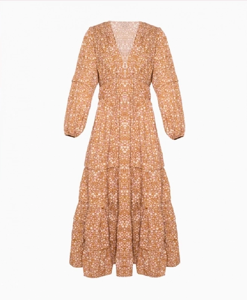 Robe Vanessa Bruno Tellima Camel