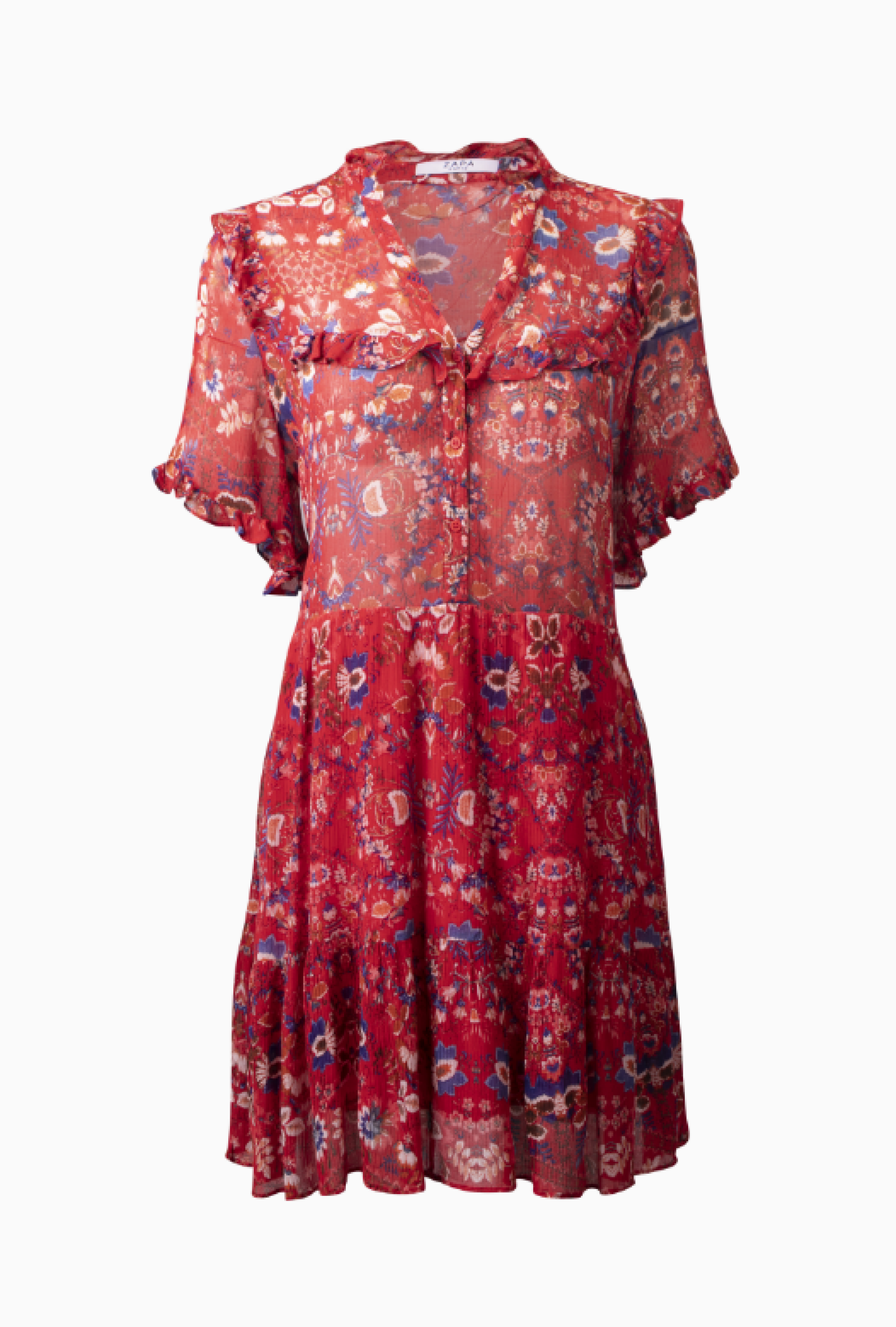 Robe Rosace Rouge-Exclusivité web