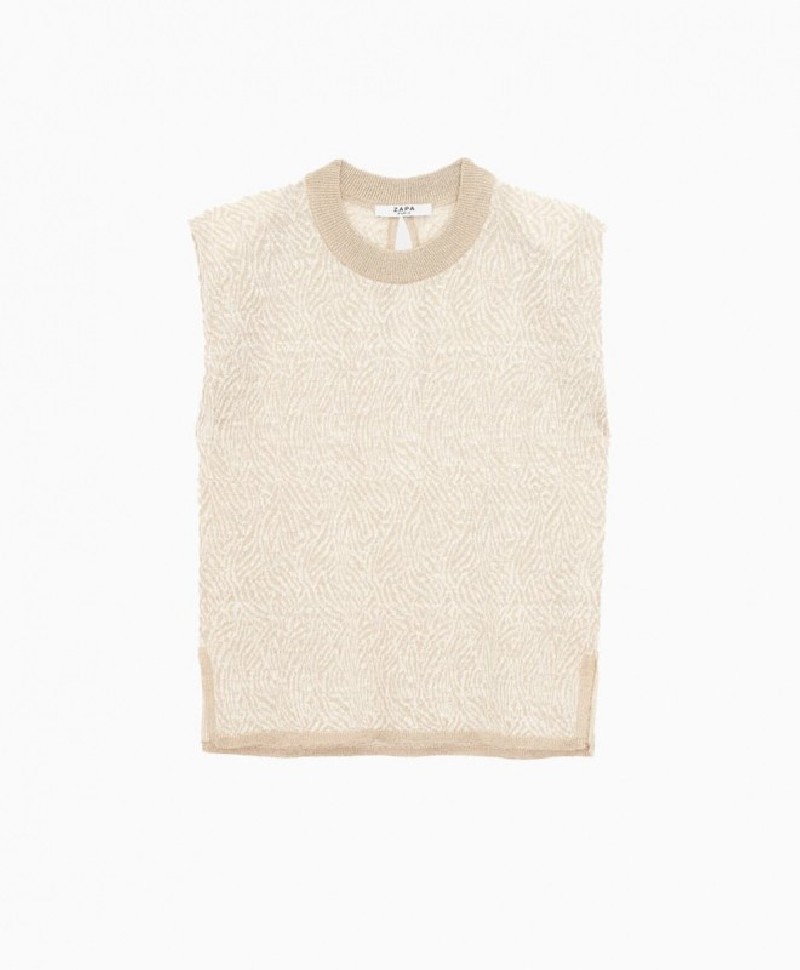 Top Zapa épaulettes Pony