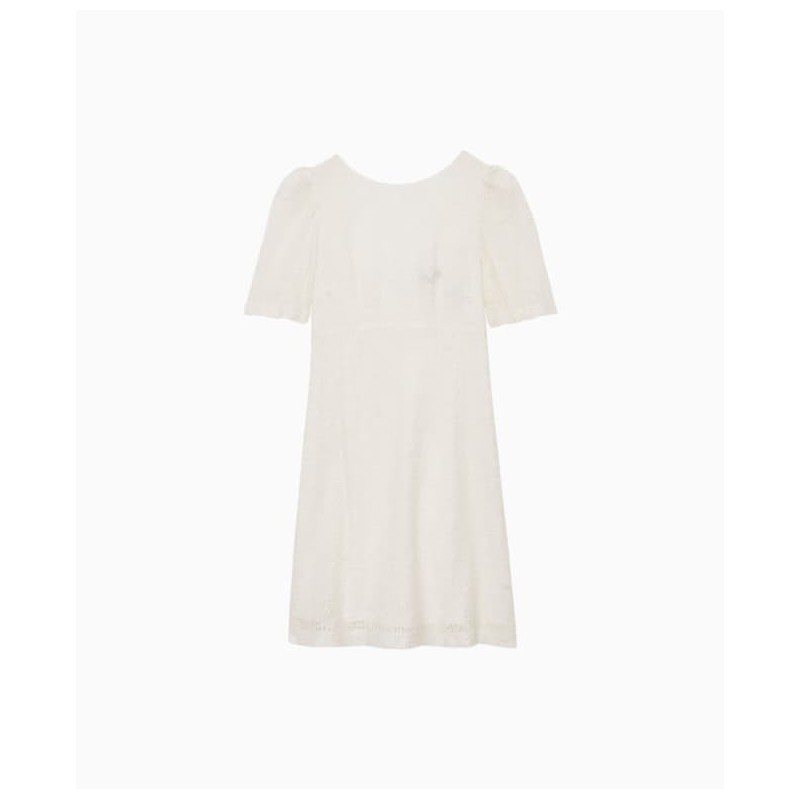 Robe Tara Jarmon Raynna Ecru-Exclusivité web