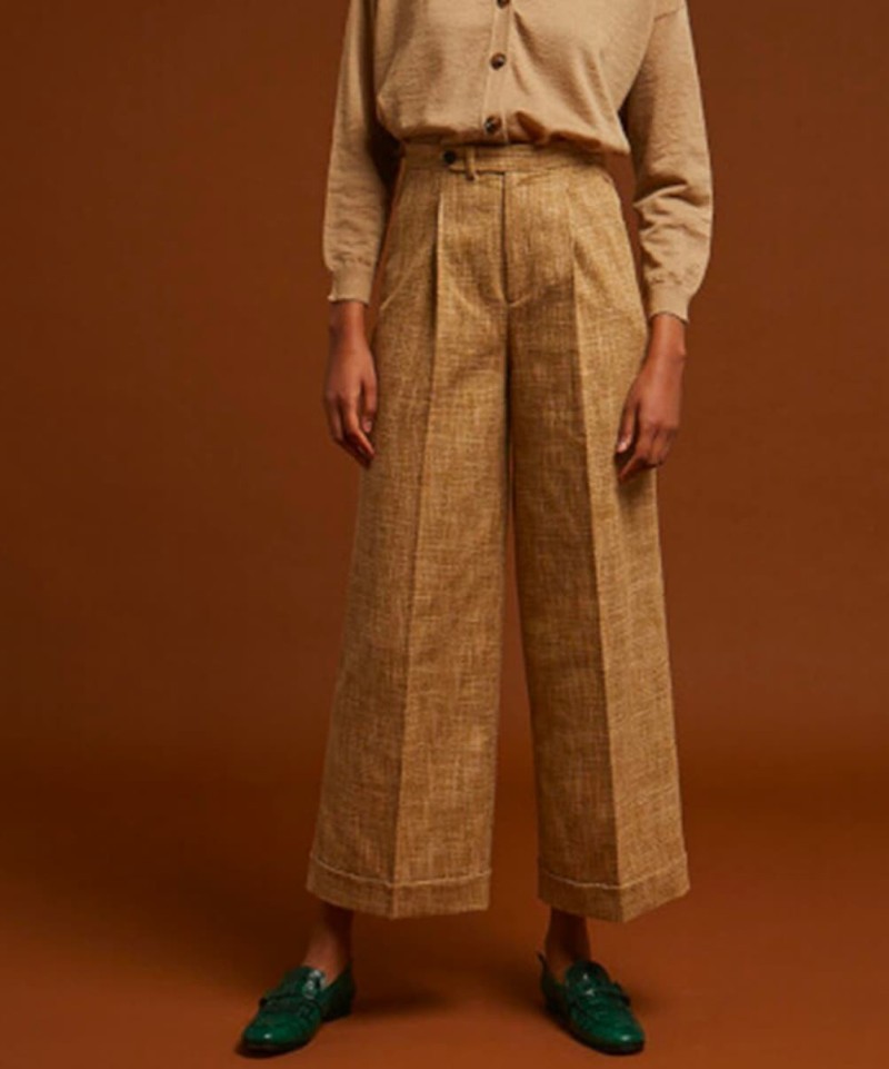 Pantalon Soeur Beige Chine