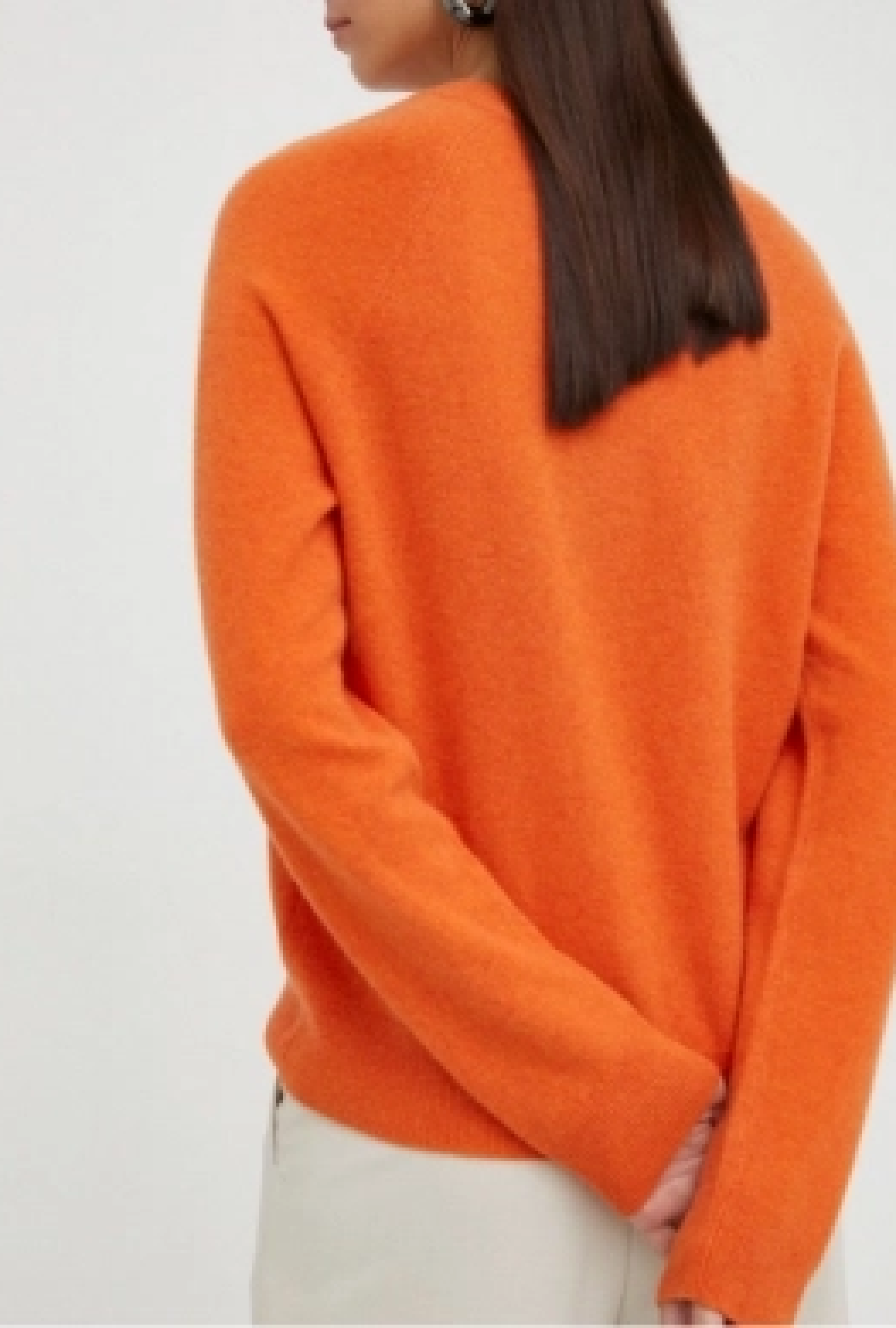 Pull Boston O-Neck Orange