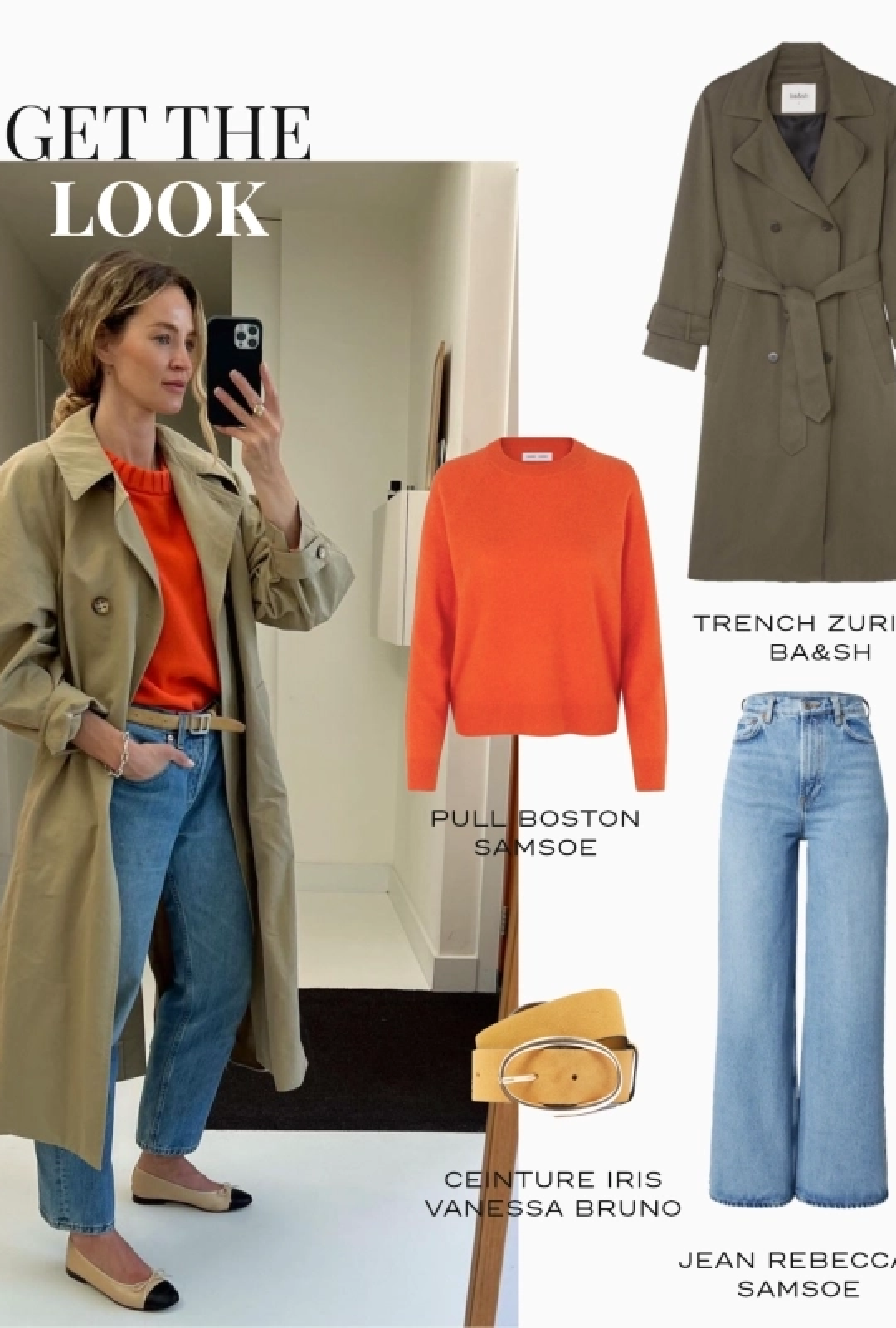 Pull Boston O-Neck Orange