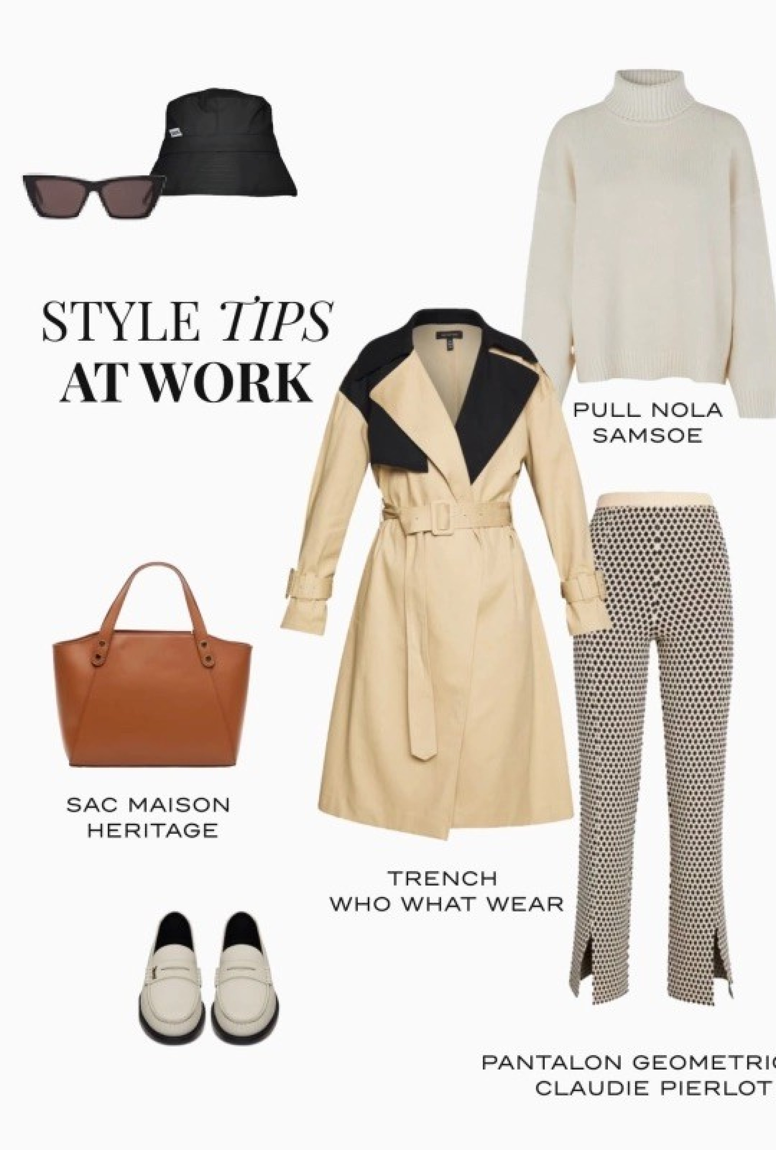 Pantalon Géométrique