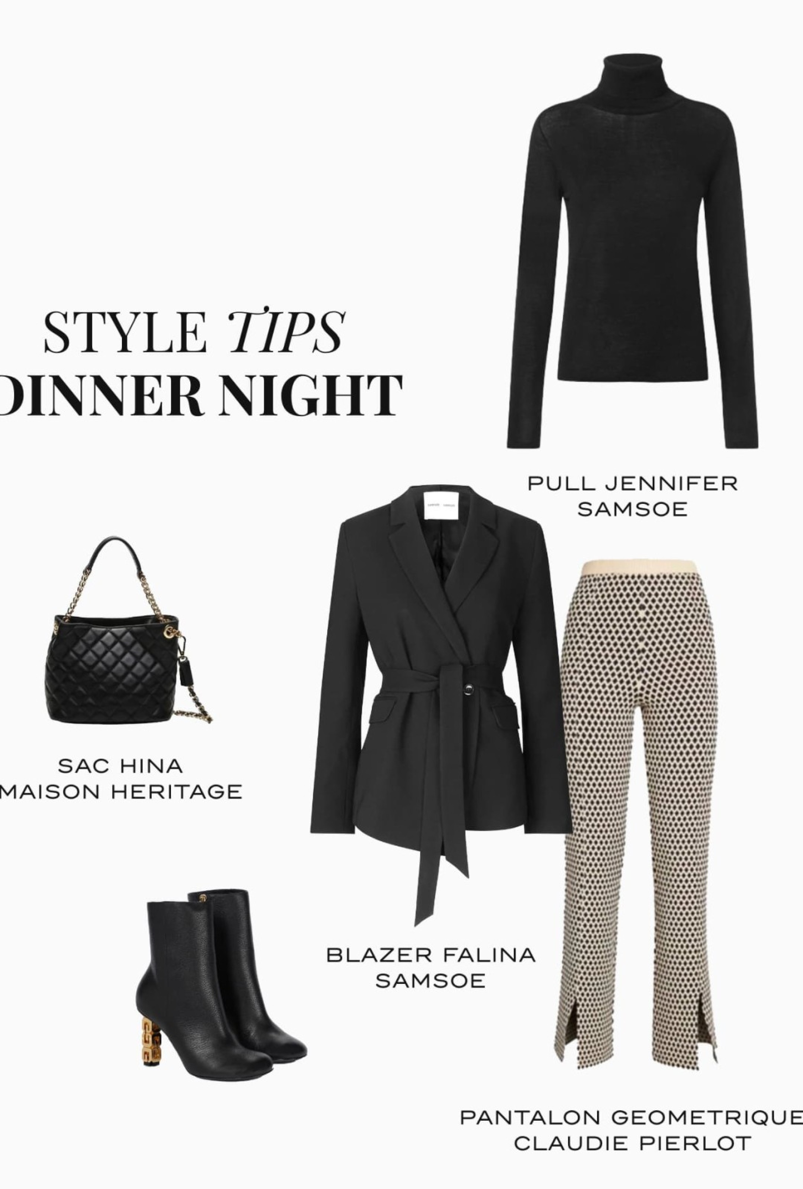 Pantalon Géométrique