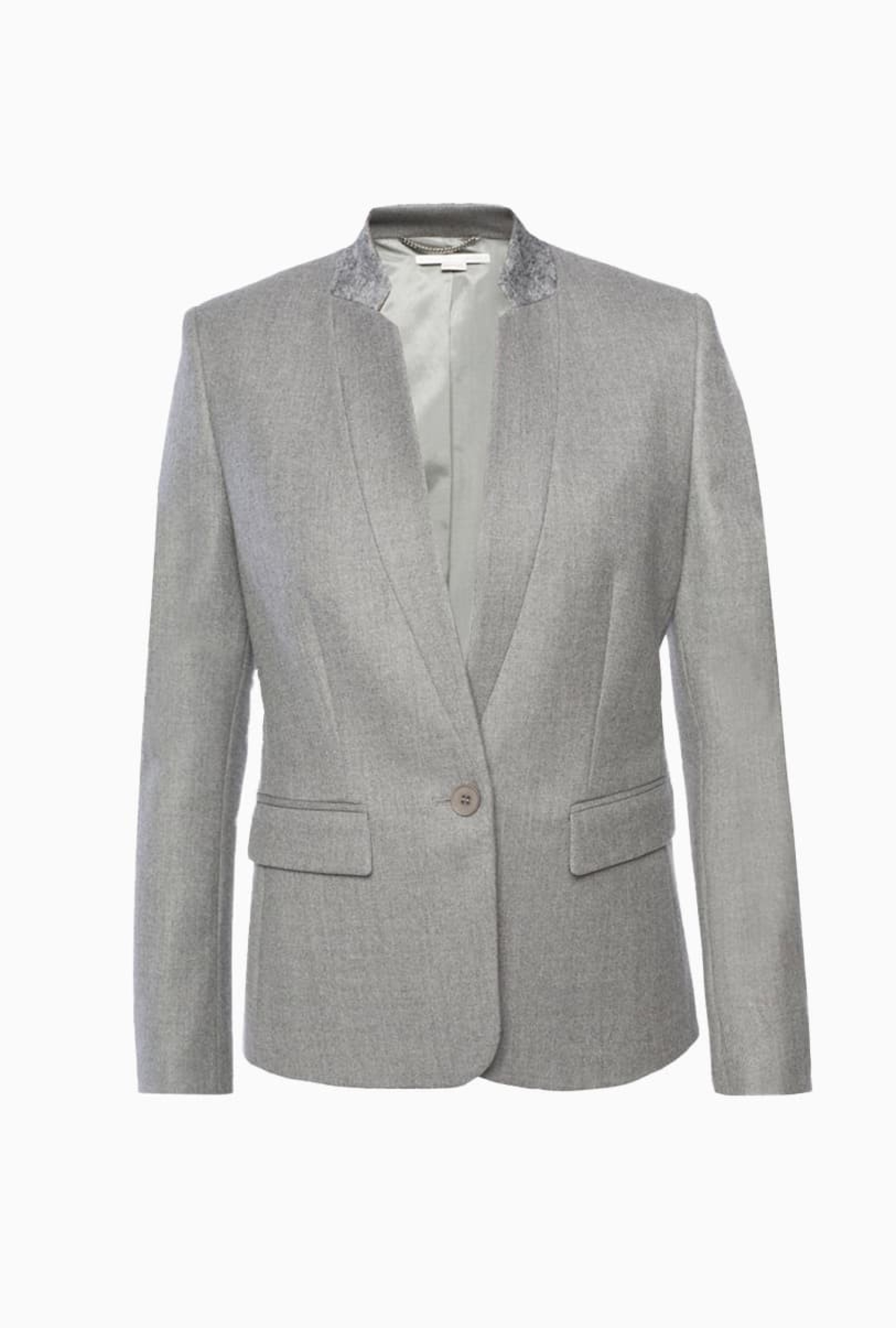 Veste Fleur Gris
