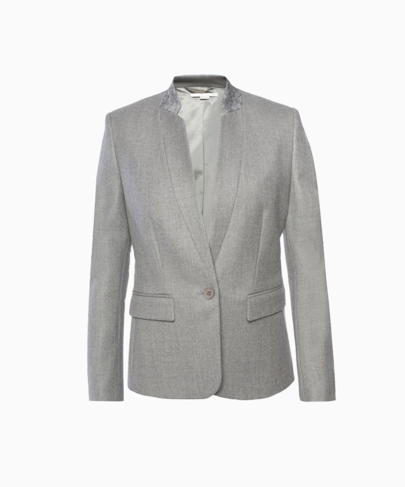 Veste Fleur Gris