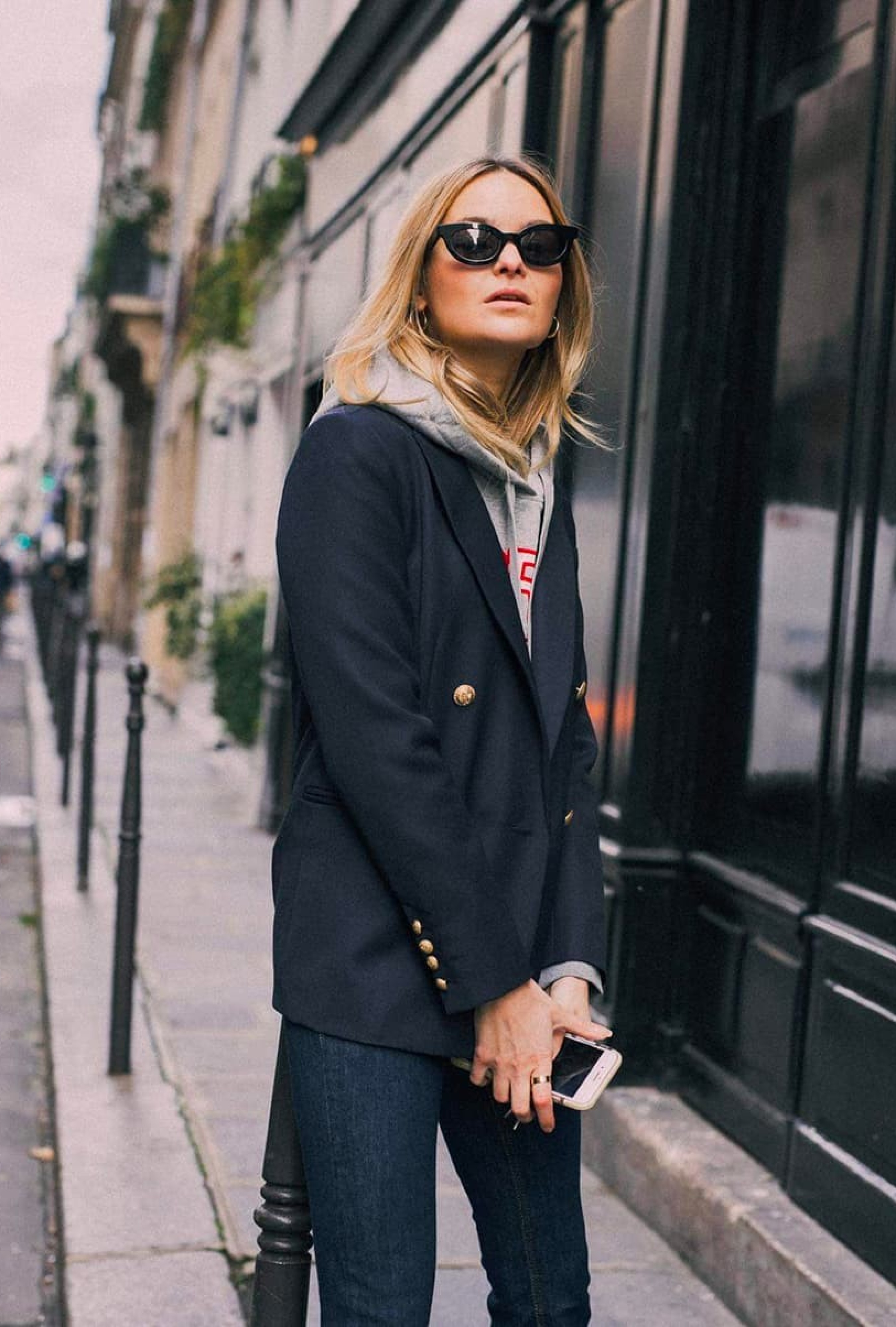 Blazer double boutonnage