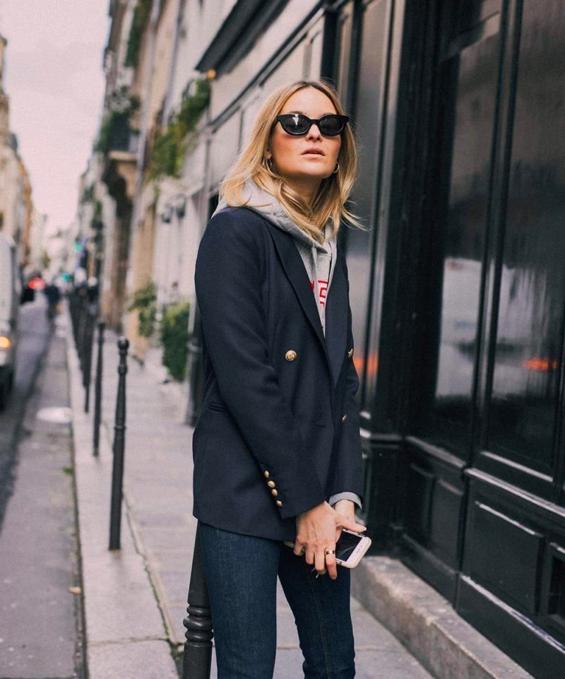 Blazer Tara Jarmon double boutonnage