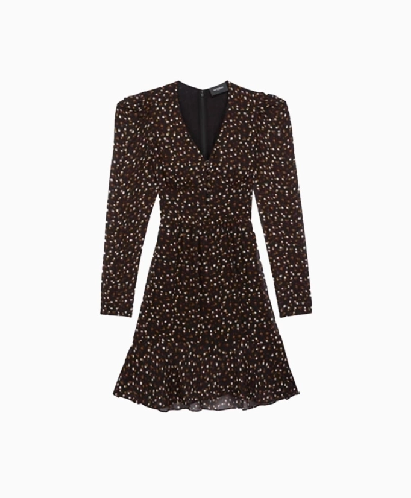 Robe Polka Dot Multicolore-Exclusivité web