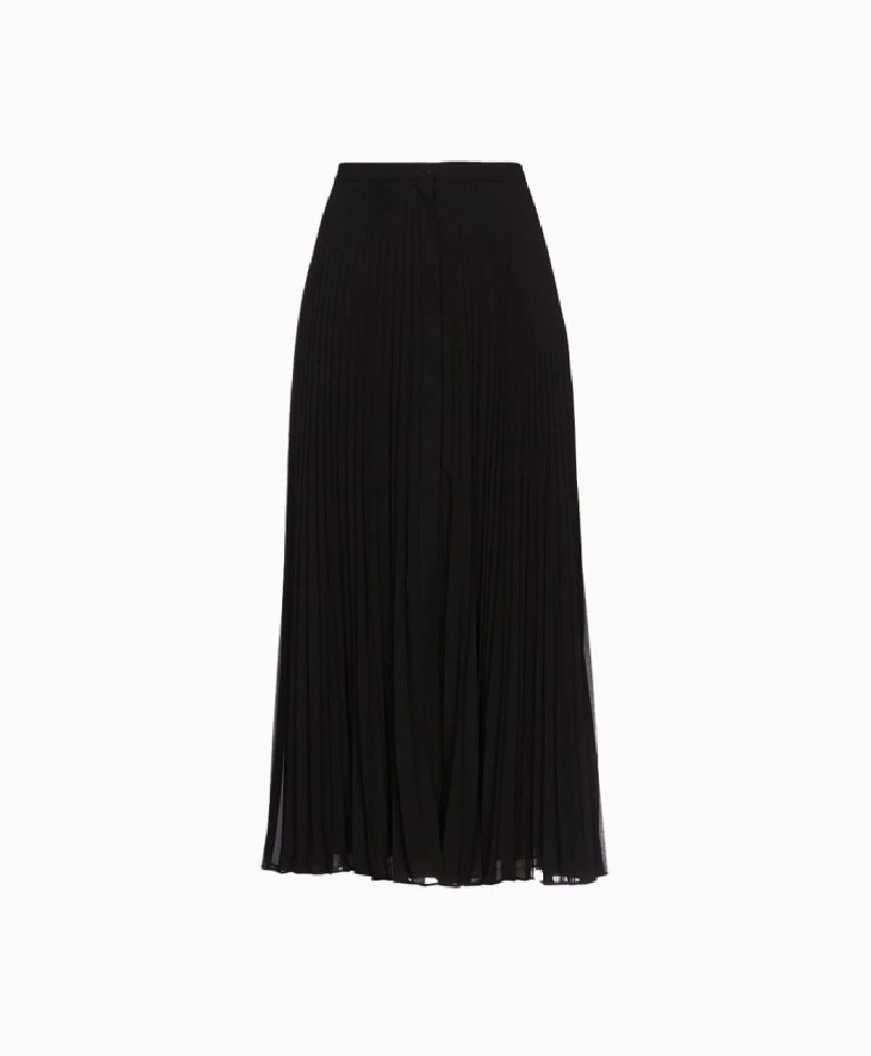 Jupe Theory Mousseline Plissée