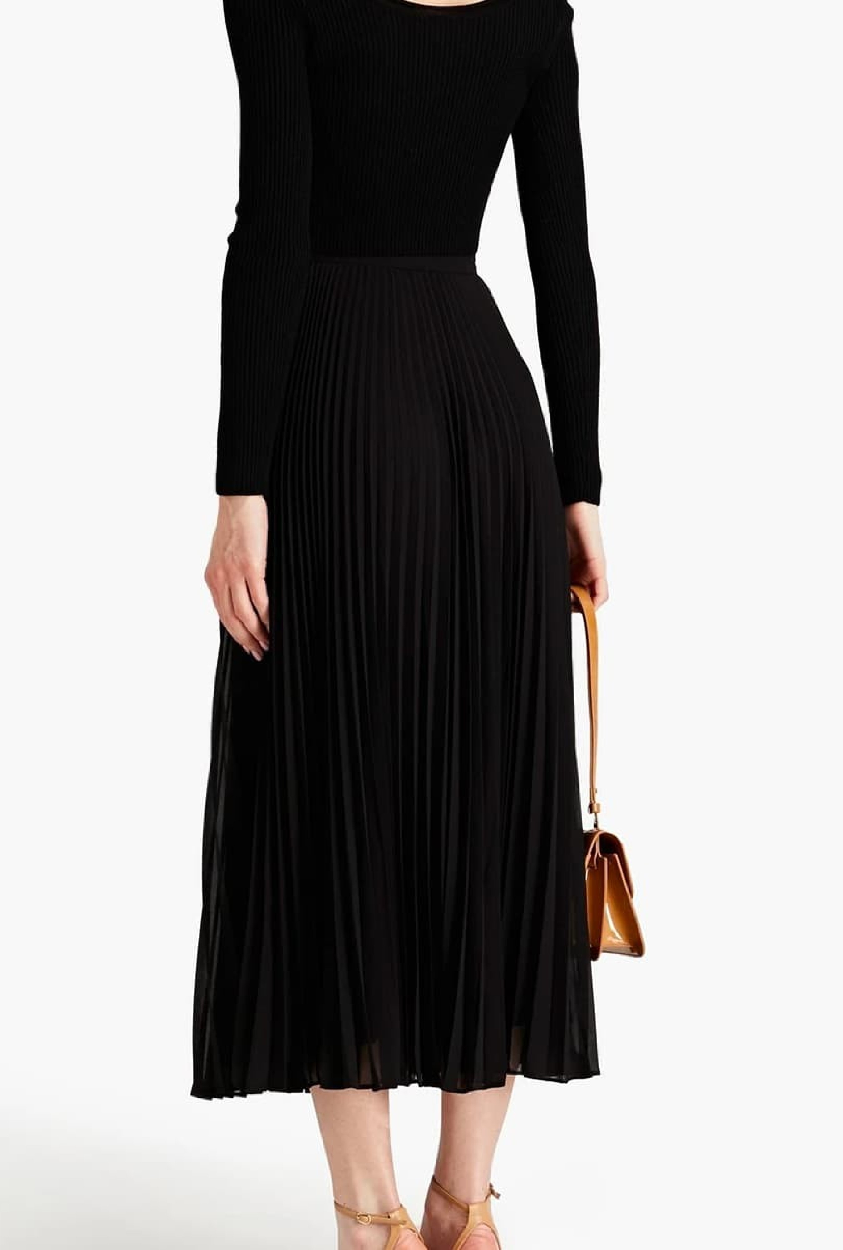 Jupe Mousseline Plissée