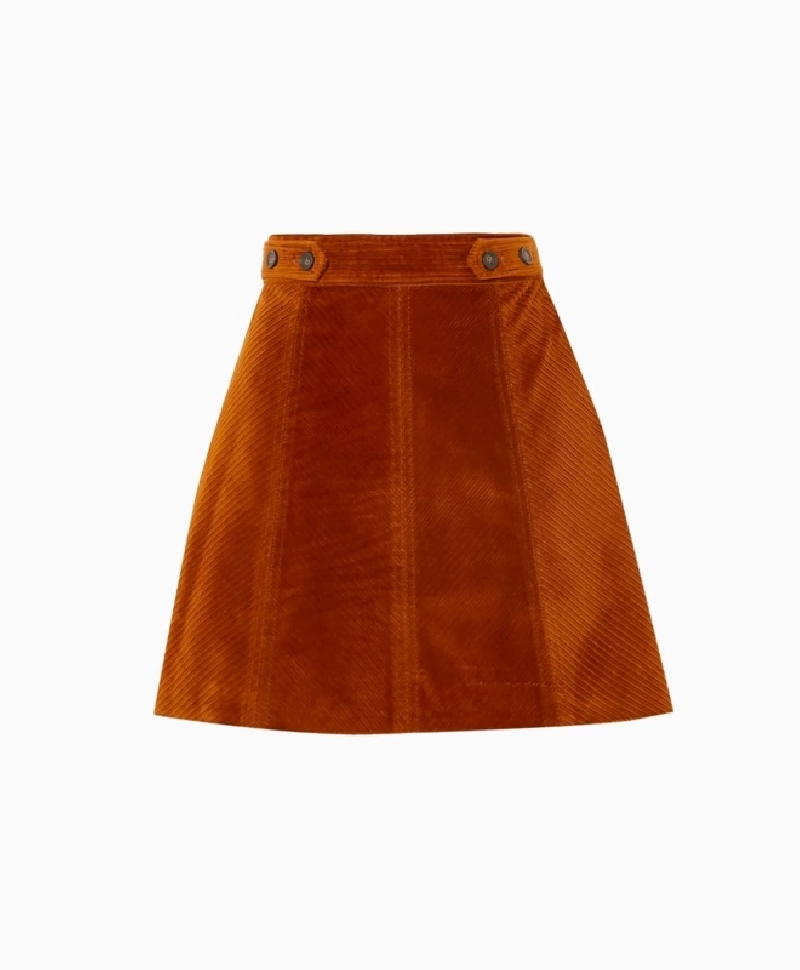 Jupe Vanessa Bruno Panpi Caramel