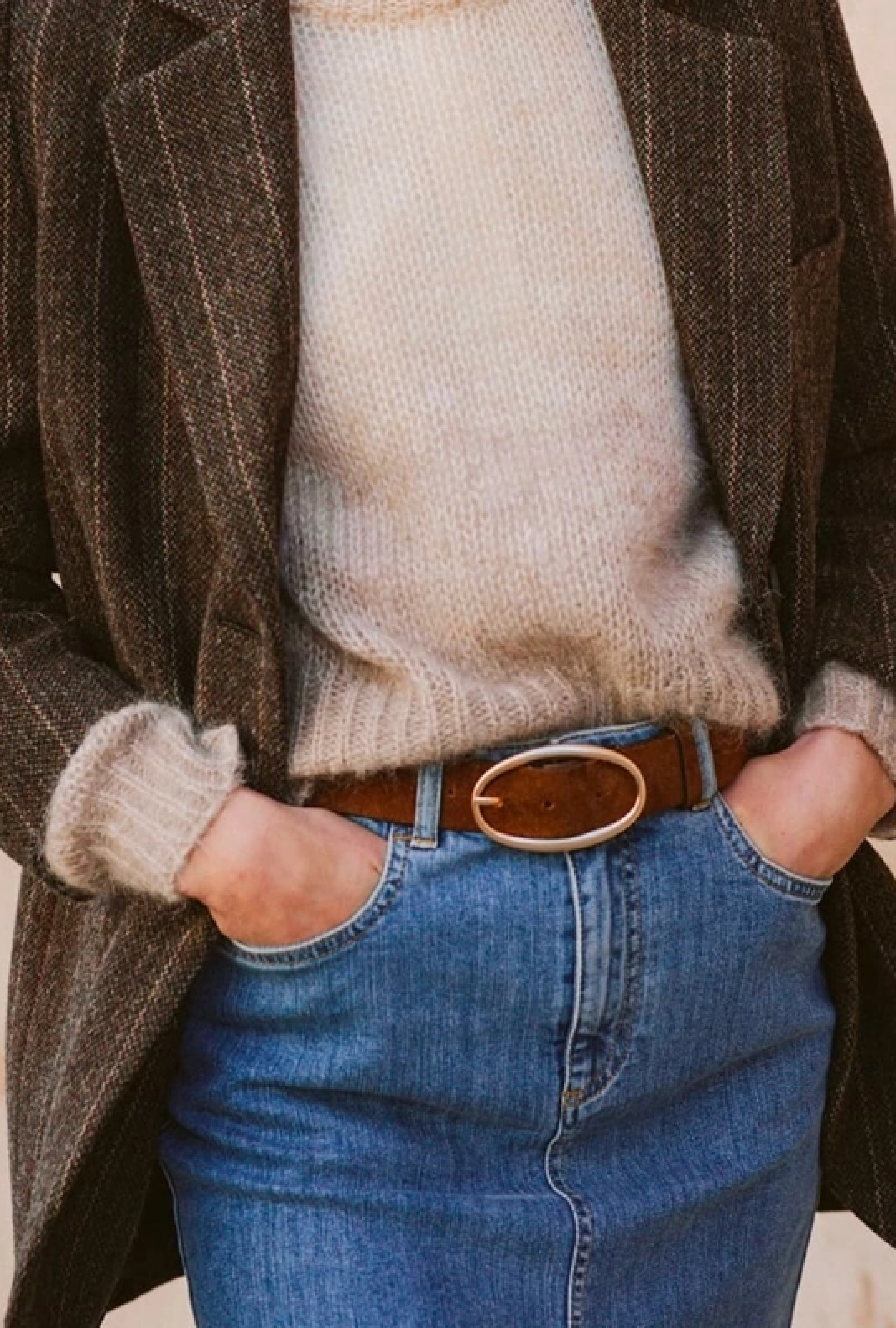 Ceinture Iris Chocolat